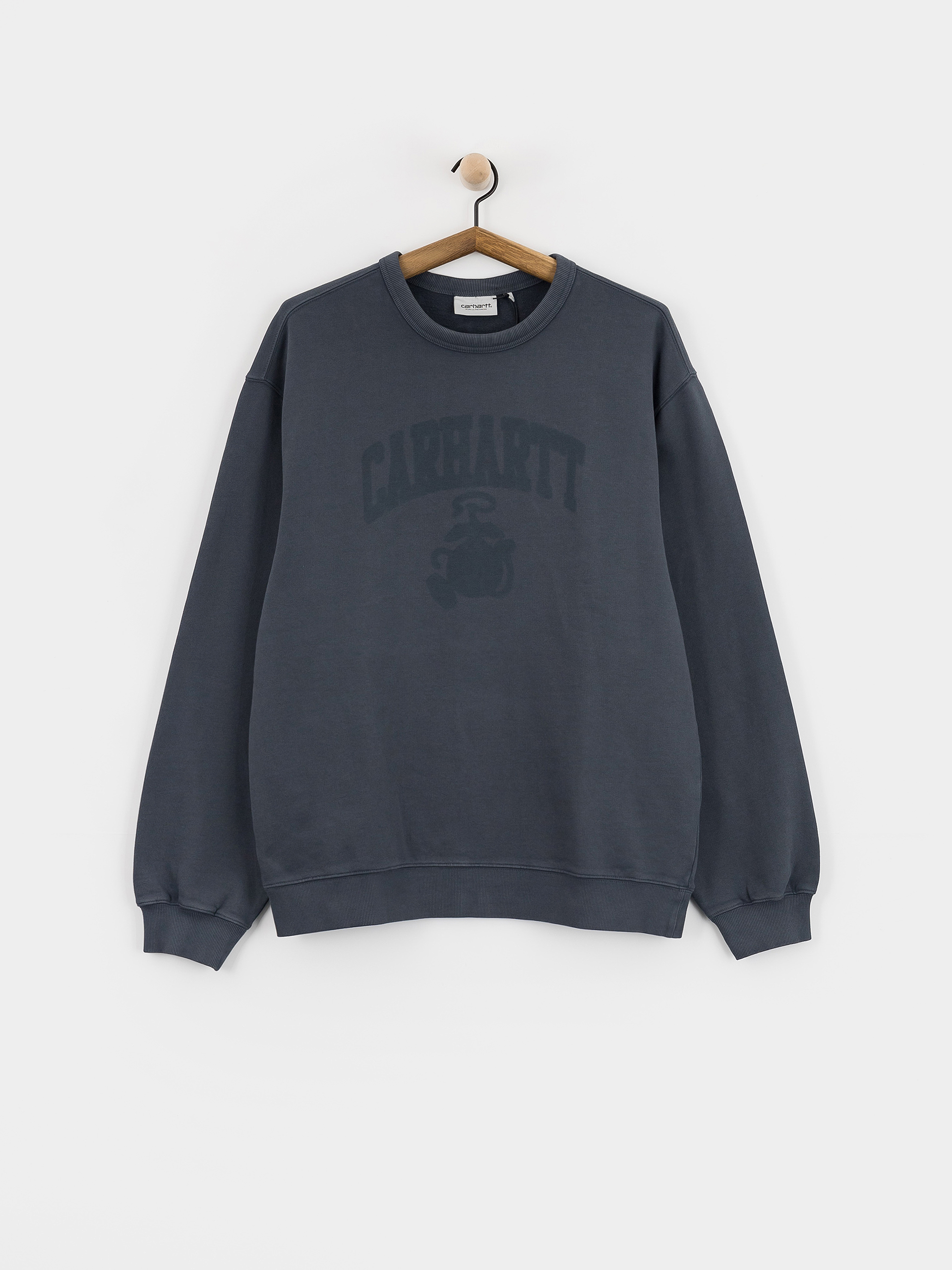 Pulóver Carhartt WIP Faded Pond Corps (deep night)