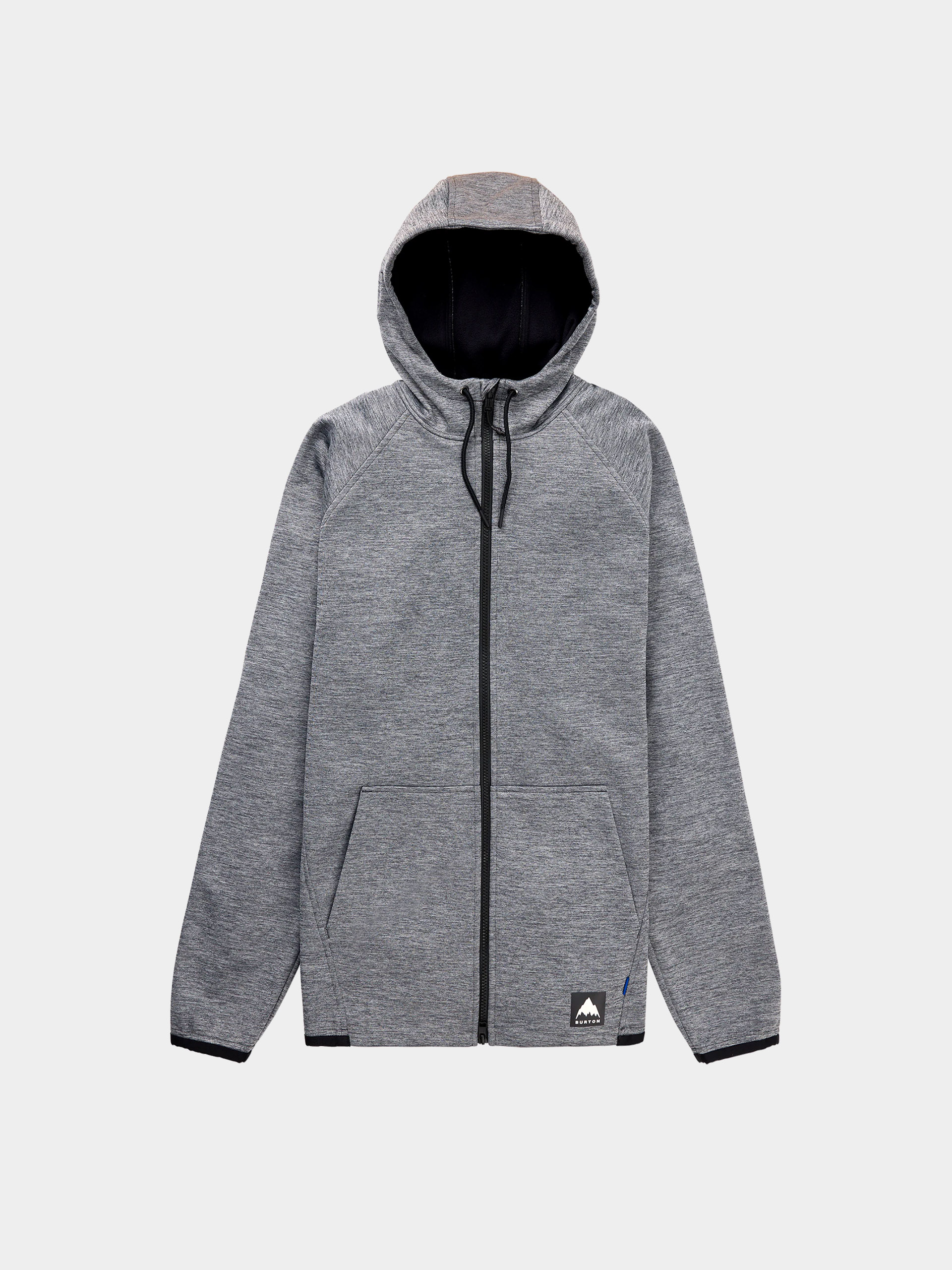 Thermo pulóver Burton Crown ZHD (true black heather)