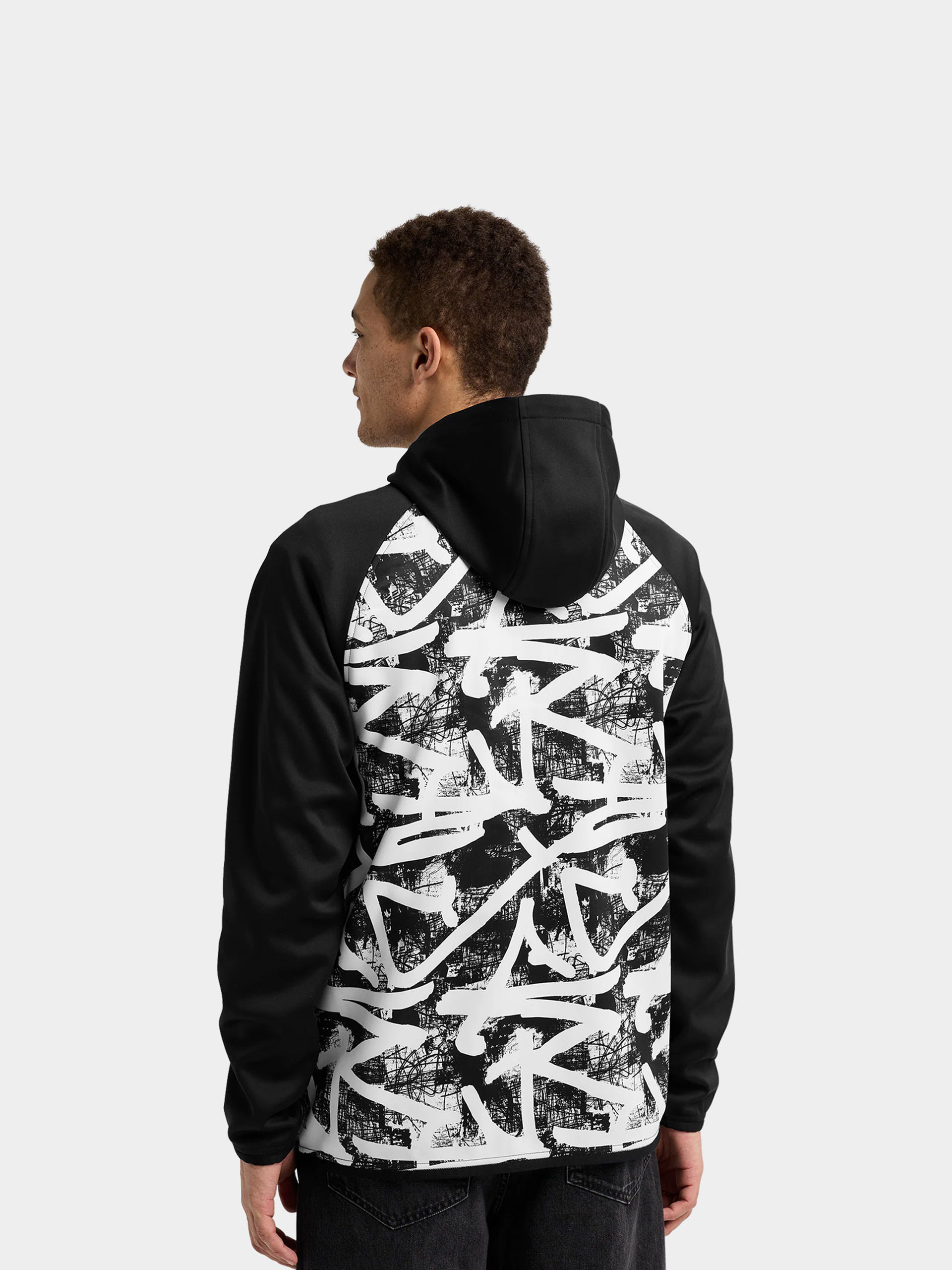 Férfi Thermo pulóver Burton Crown ZHD (city streets/true black)