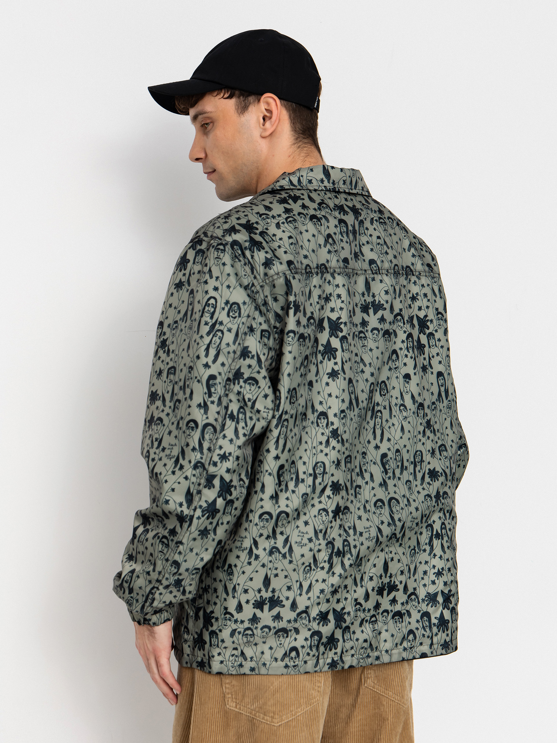 Volcom Fakie Reversible Dzseki (black)