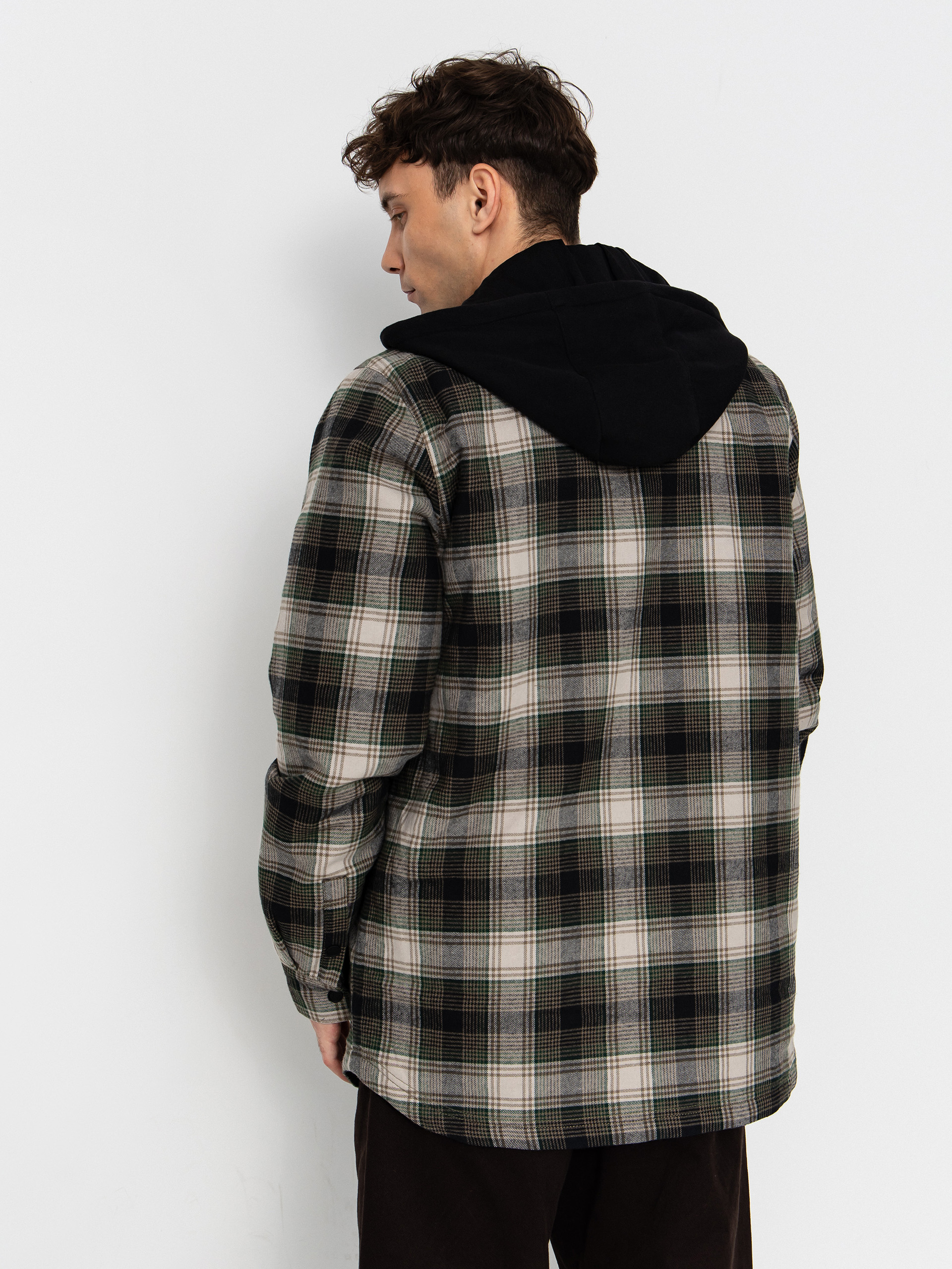 Dzseki Volcom Kenson Ins Flannel (black green)