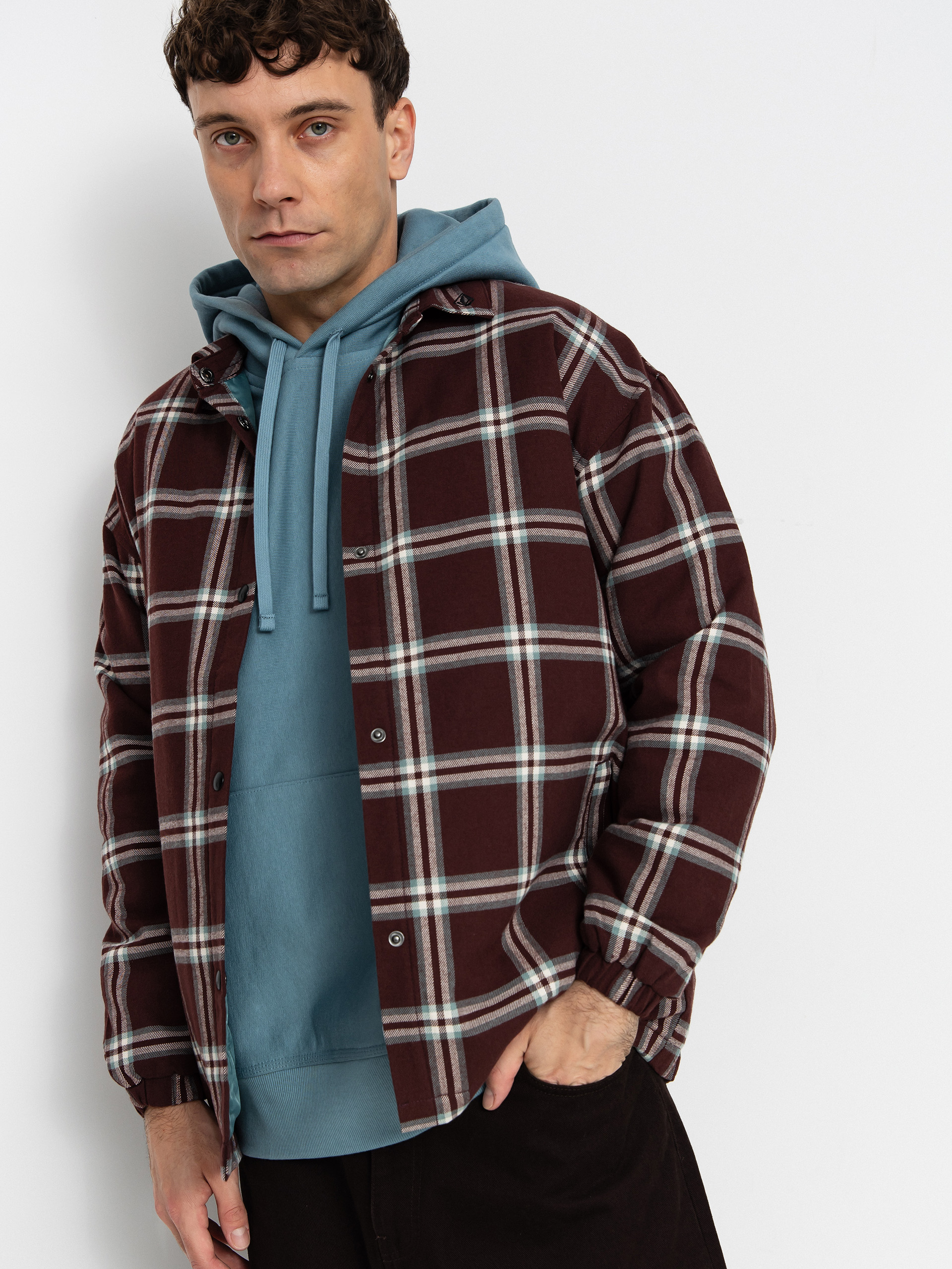 Dzseki Volcom Ins Riding Flannel Wmn