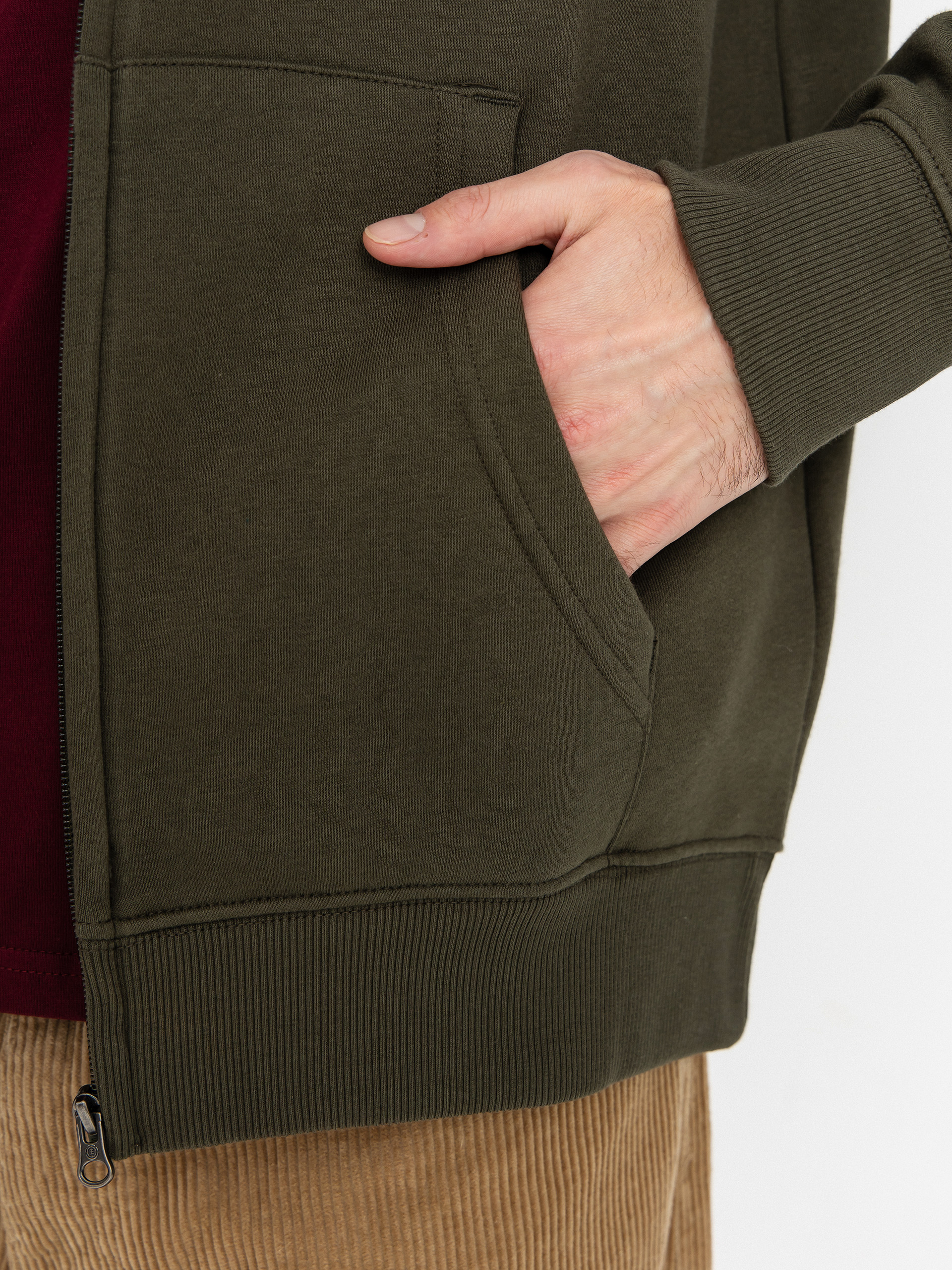 Element Icon Embroidery ZHD Kapucnis pulóver (forest night)