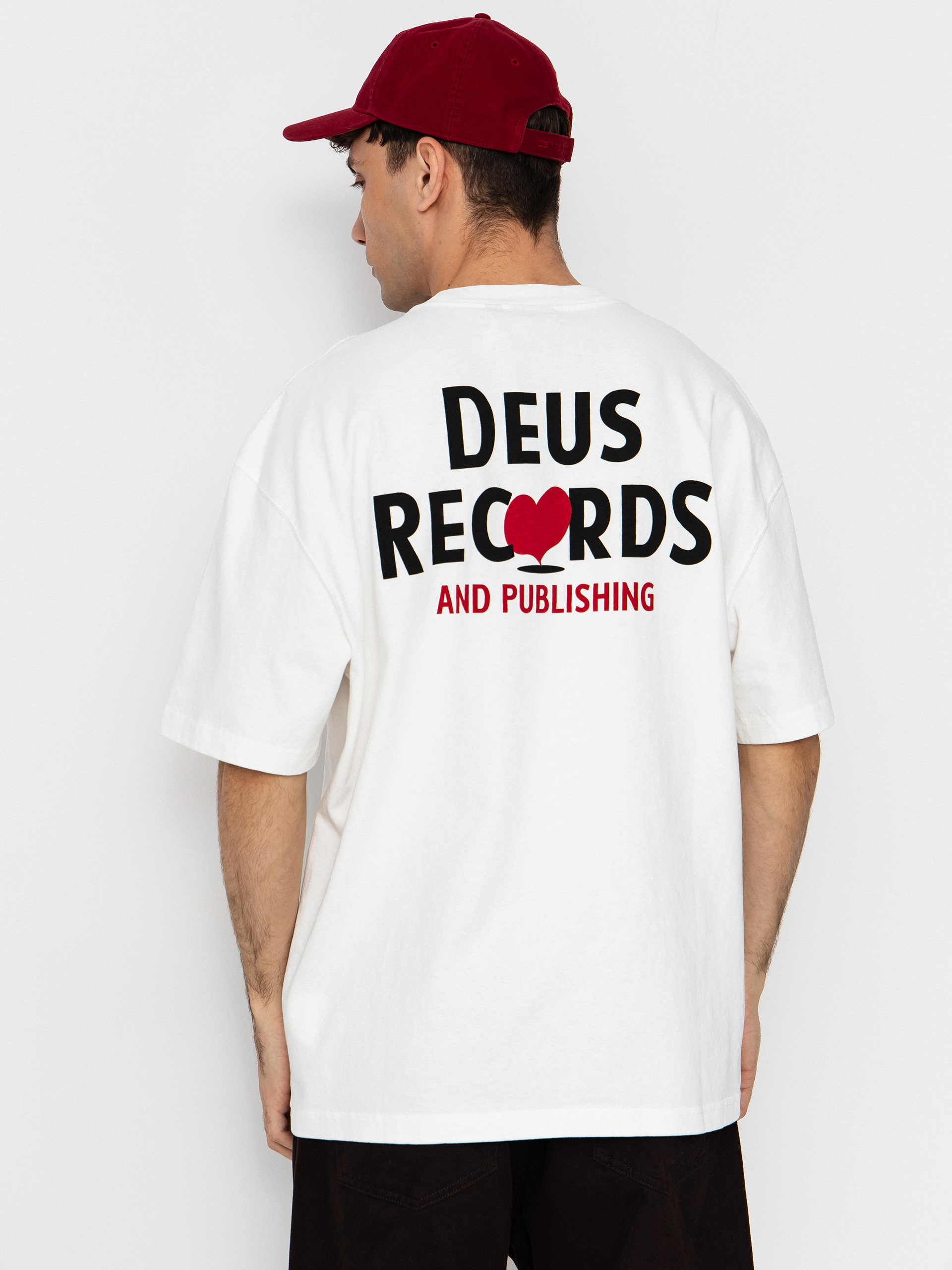 Póló Deus Ex Machina Deep Cut (vintage white)