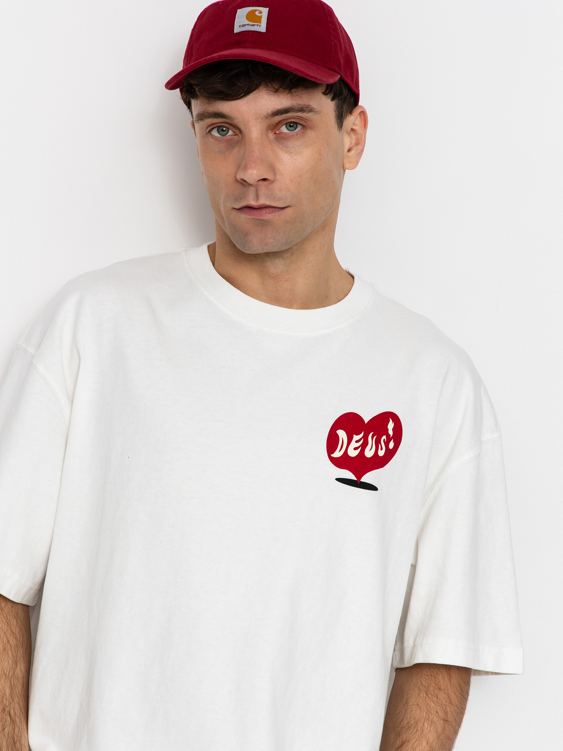 Póló Deus Ex Machina Deep Cut (vintage white)