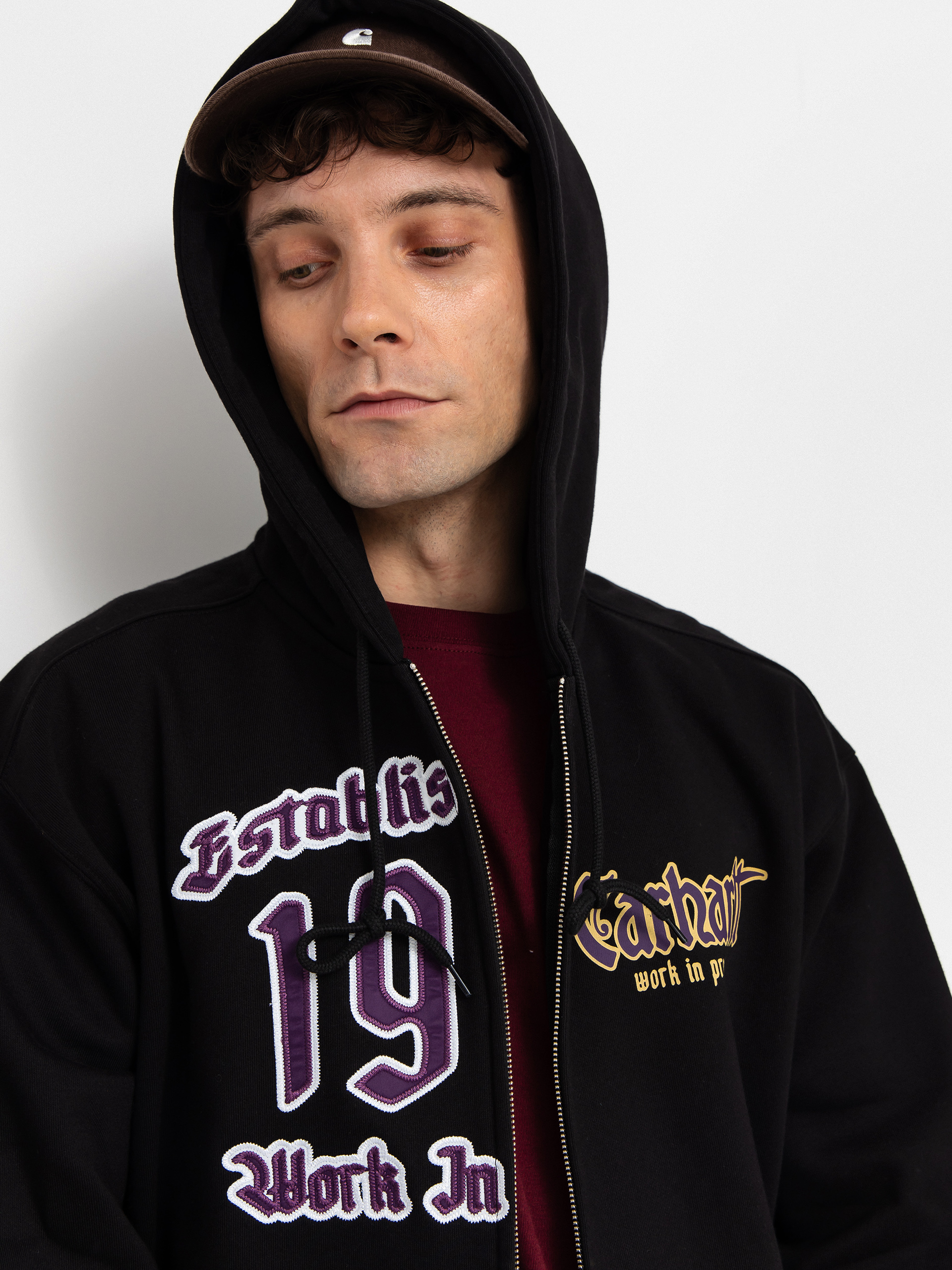 Carhartt WIP Dual ZHD Kapucnis pulóver (black)