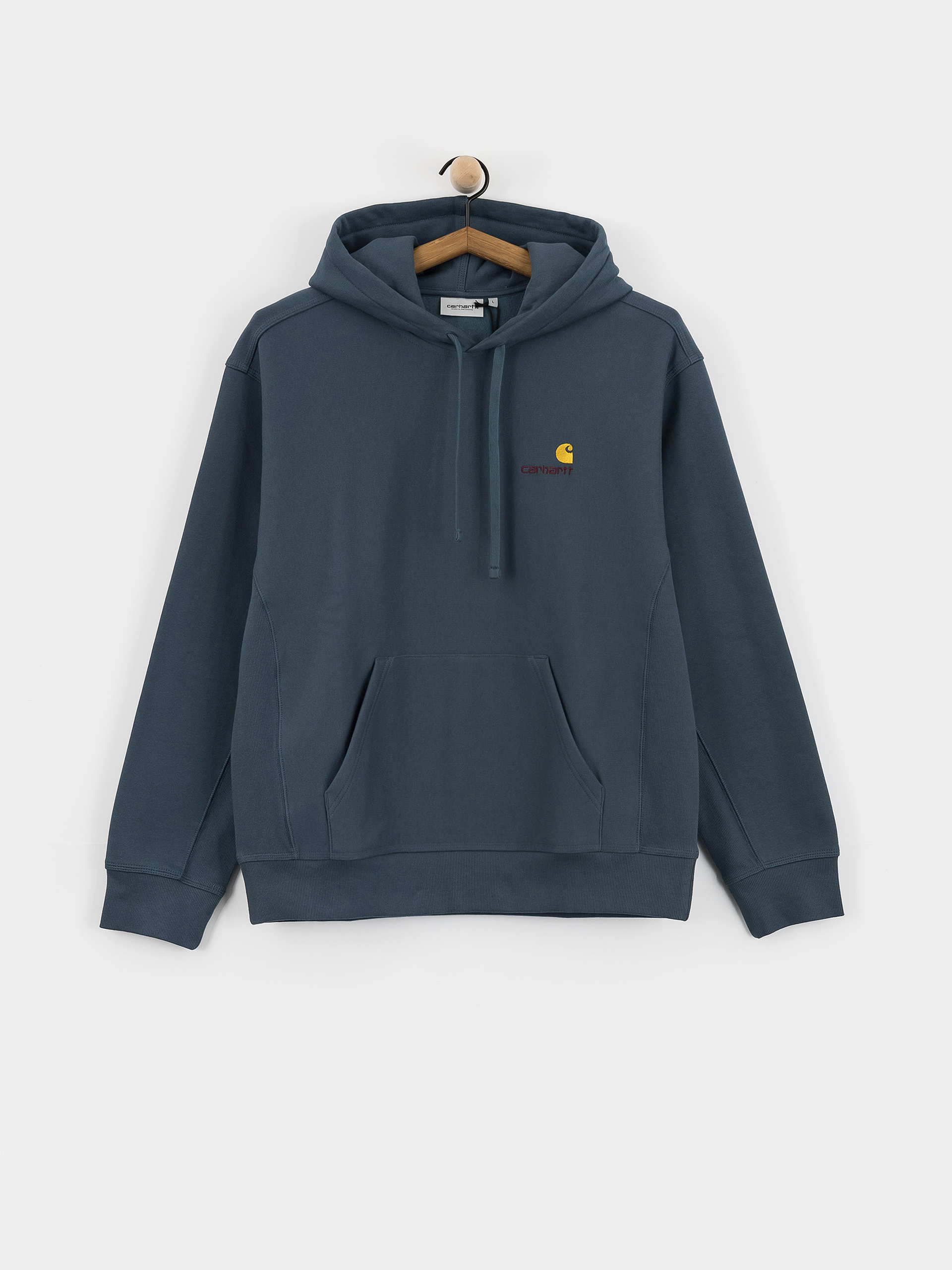 Carhartt WIP American Script HD Kapucnis pulóver (office blue)