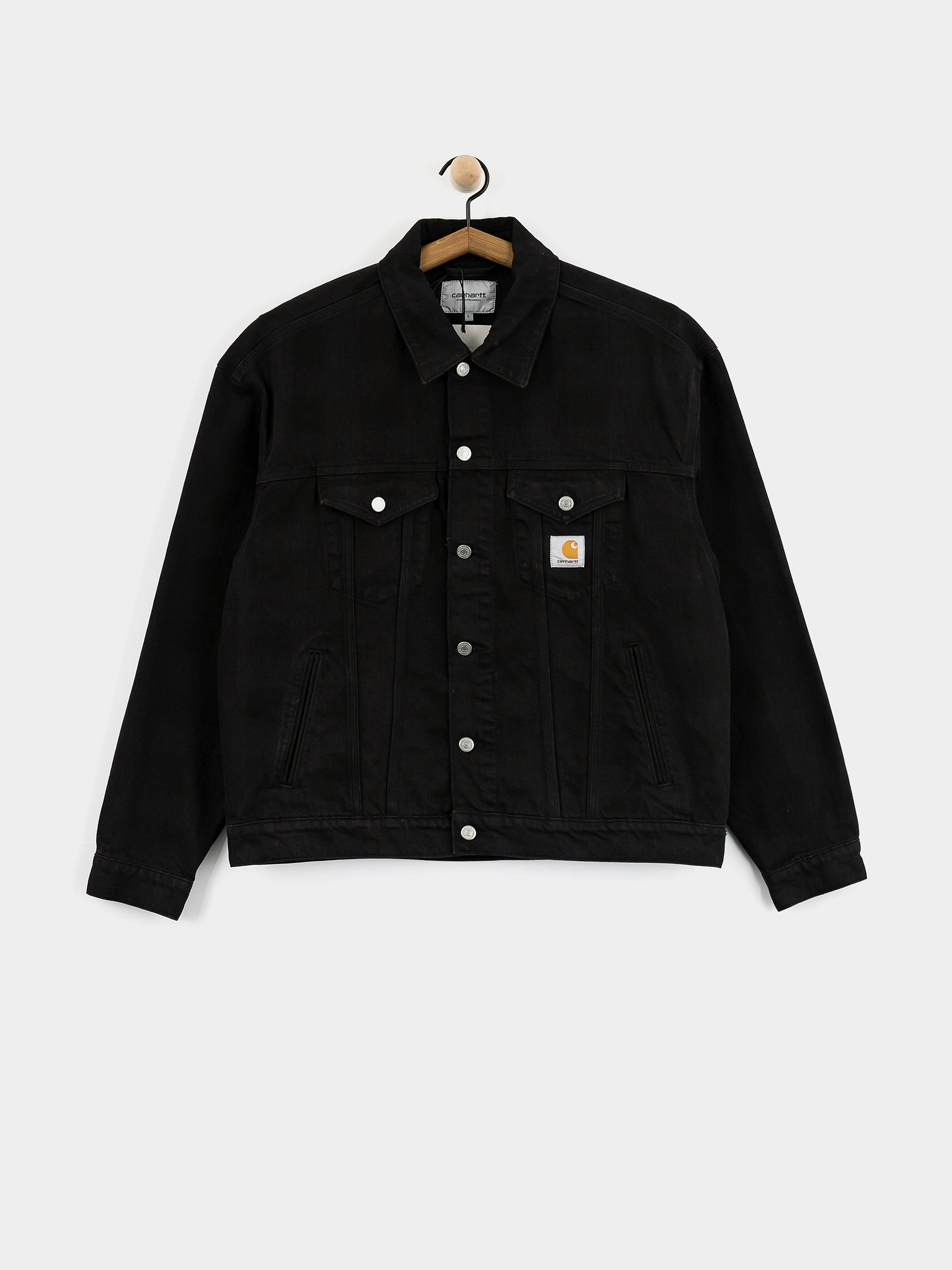 Carhartt WIP Everson Trucker Dzseki (everson print/black/palisander)