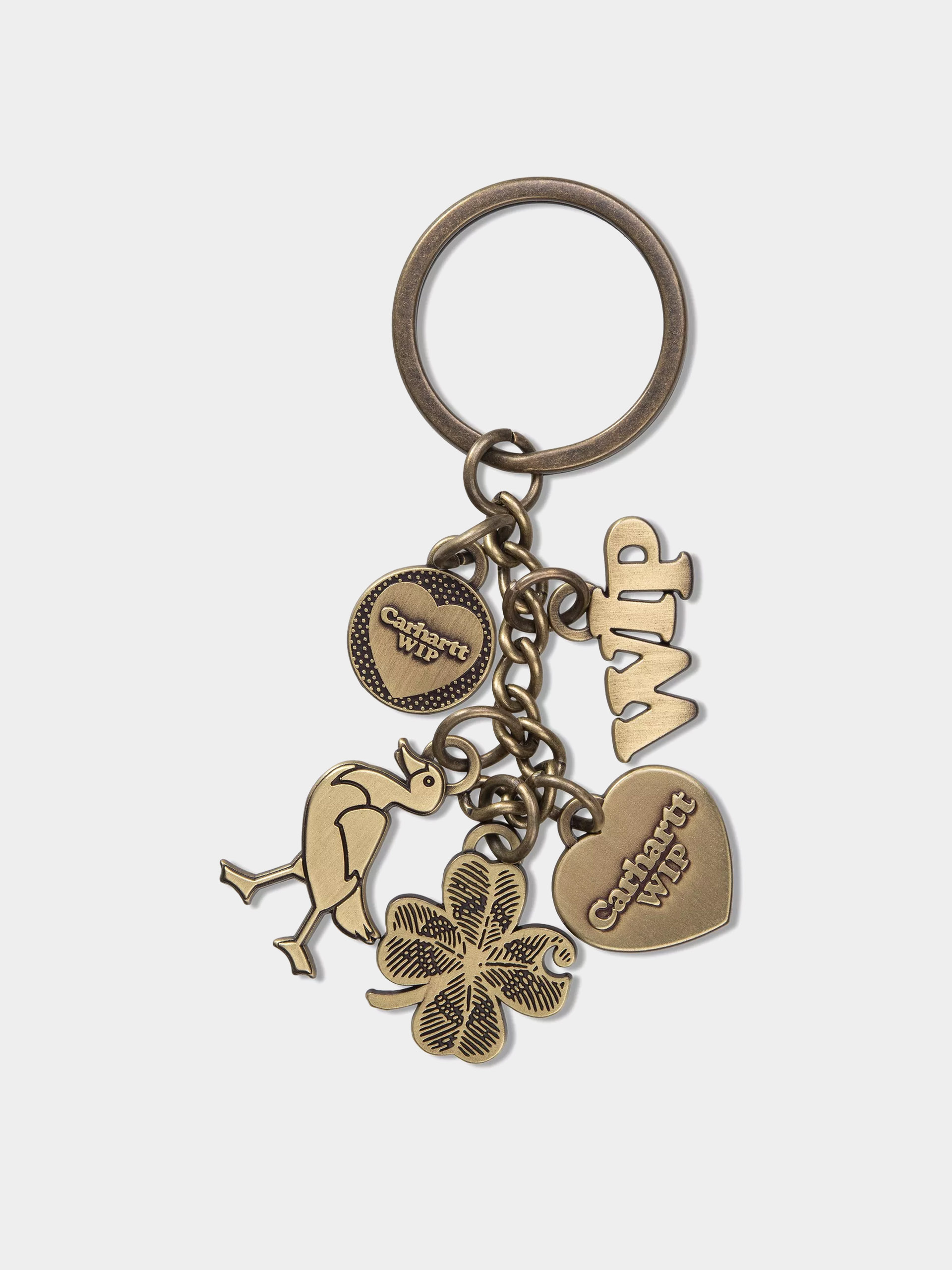 Kulcstartó Carhartt WIP Charms Keychain (gold)