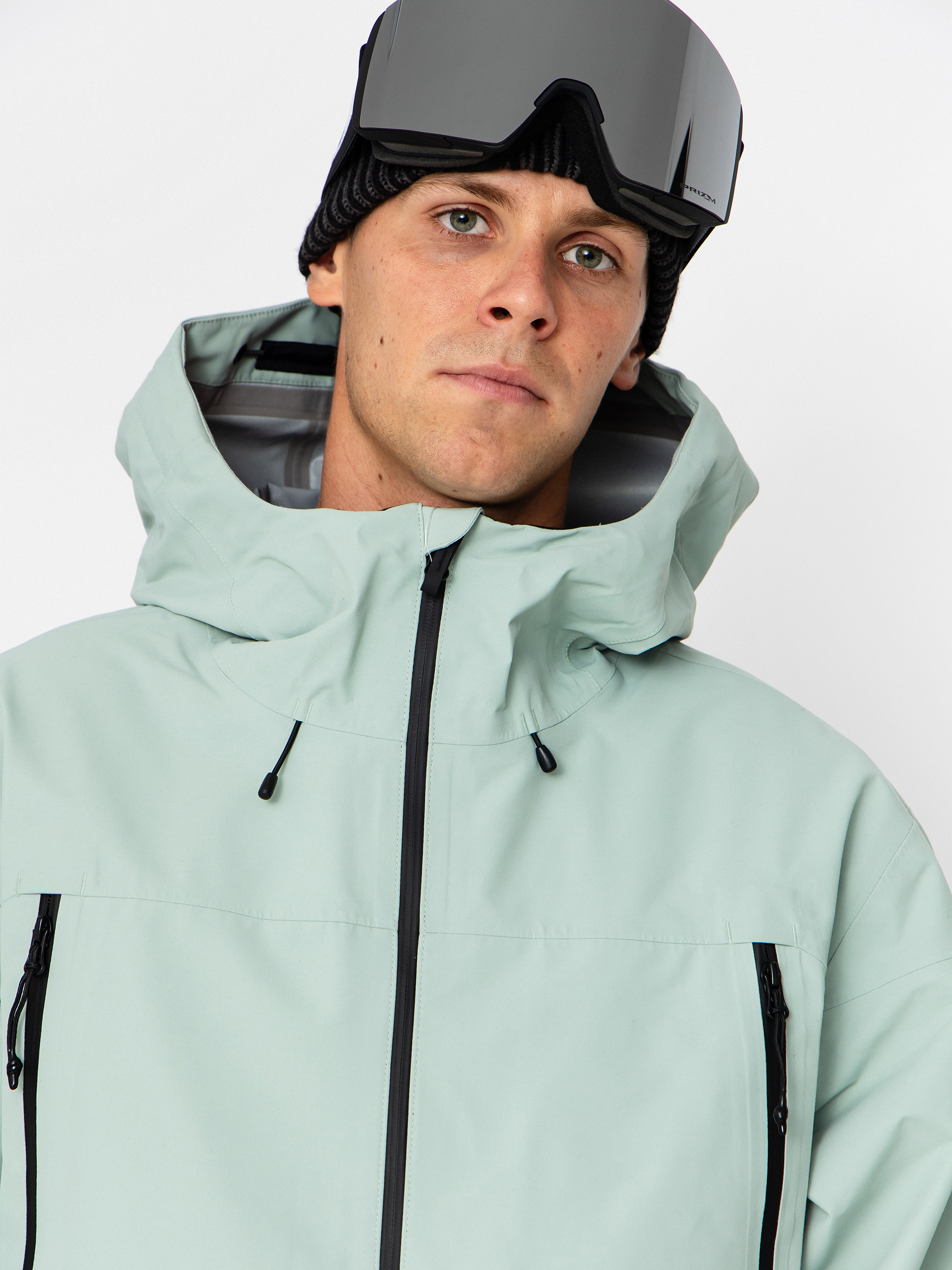 Férfi Snowboard dzseki Vans Hi Country 3L 2.0 (gray olive)