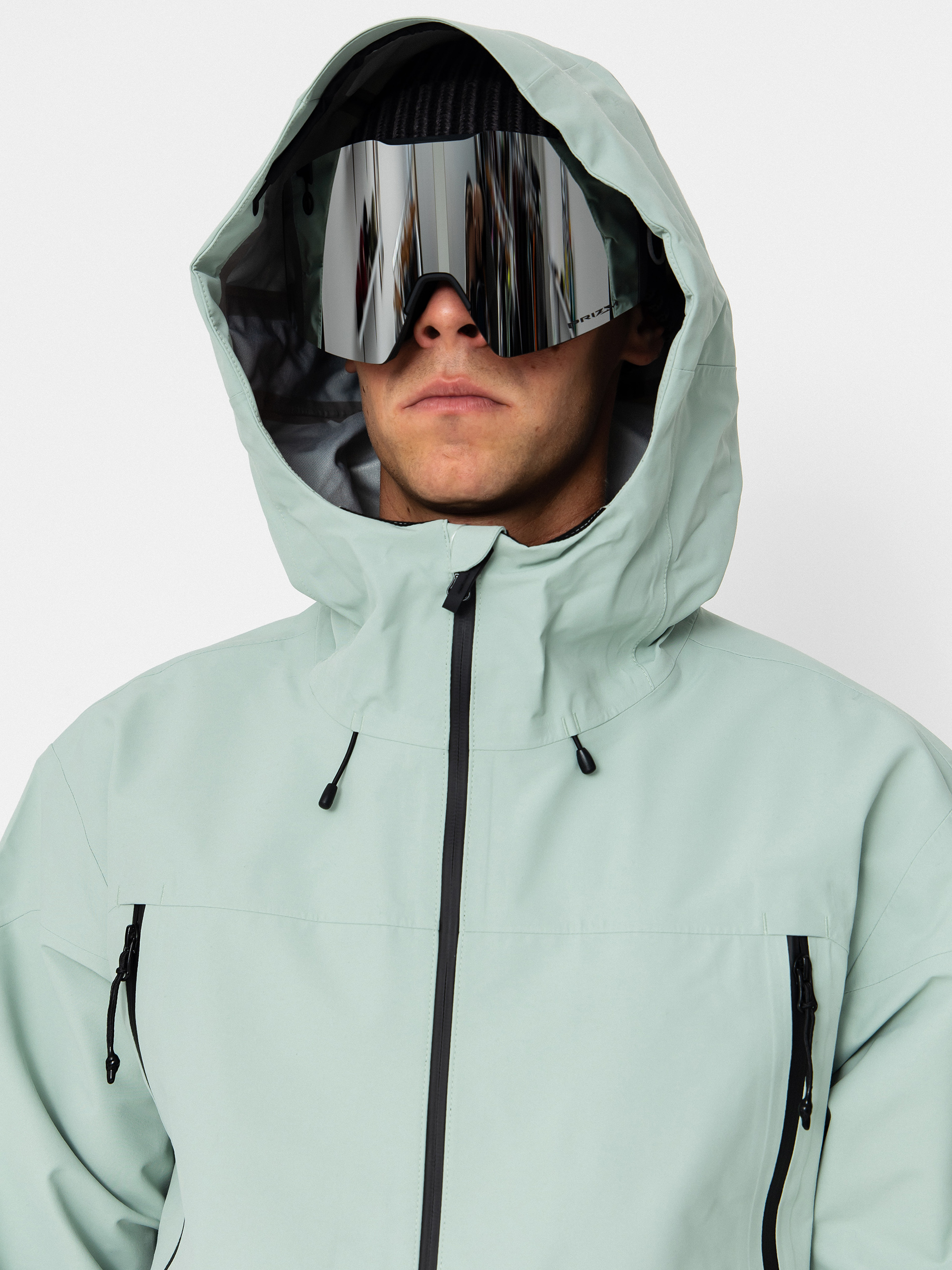 Férfi Snowboard dzseki Vans Hi Country 3L 2.0 (gray olive)