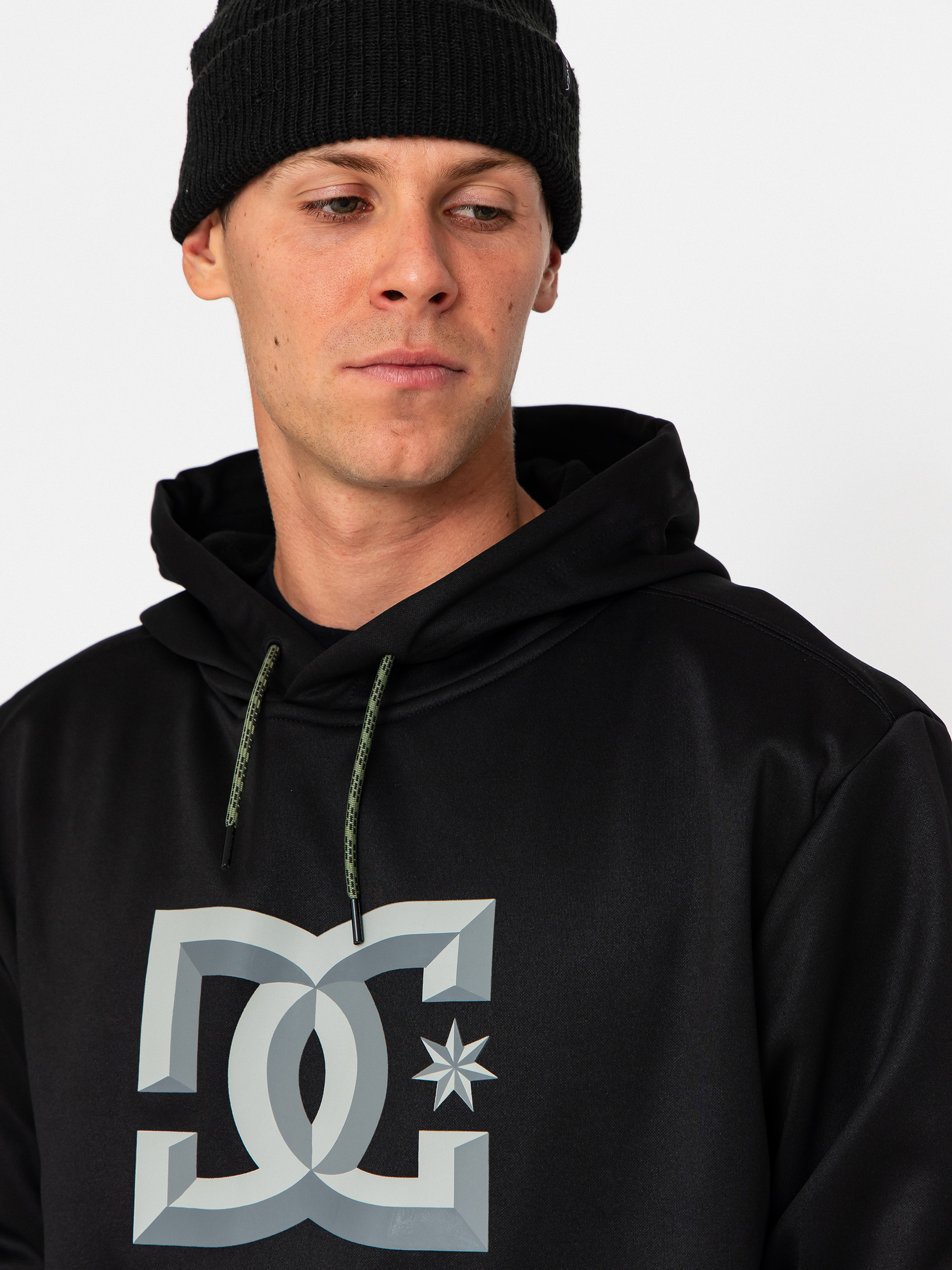 Férfi DC Snowstar Thermo pulóver (black)