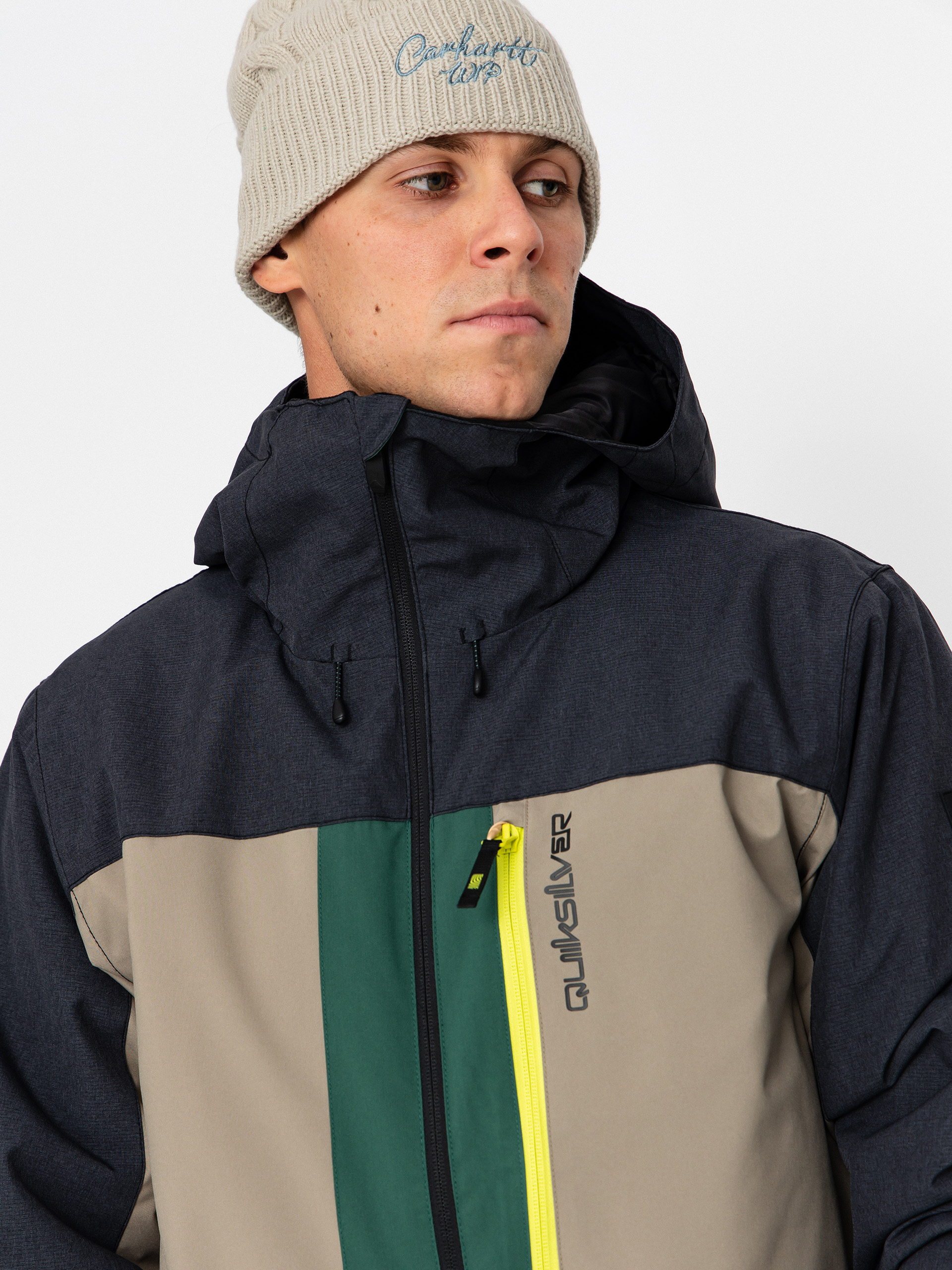 Férfi Quiksilver Dawson Snowboard dzseki (trekking green)