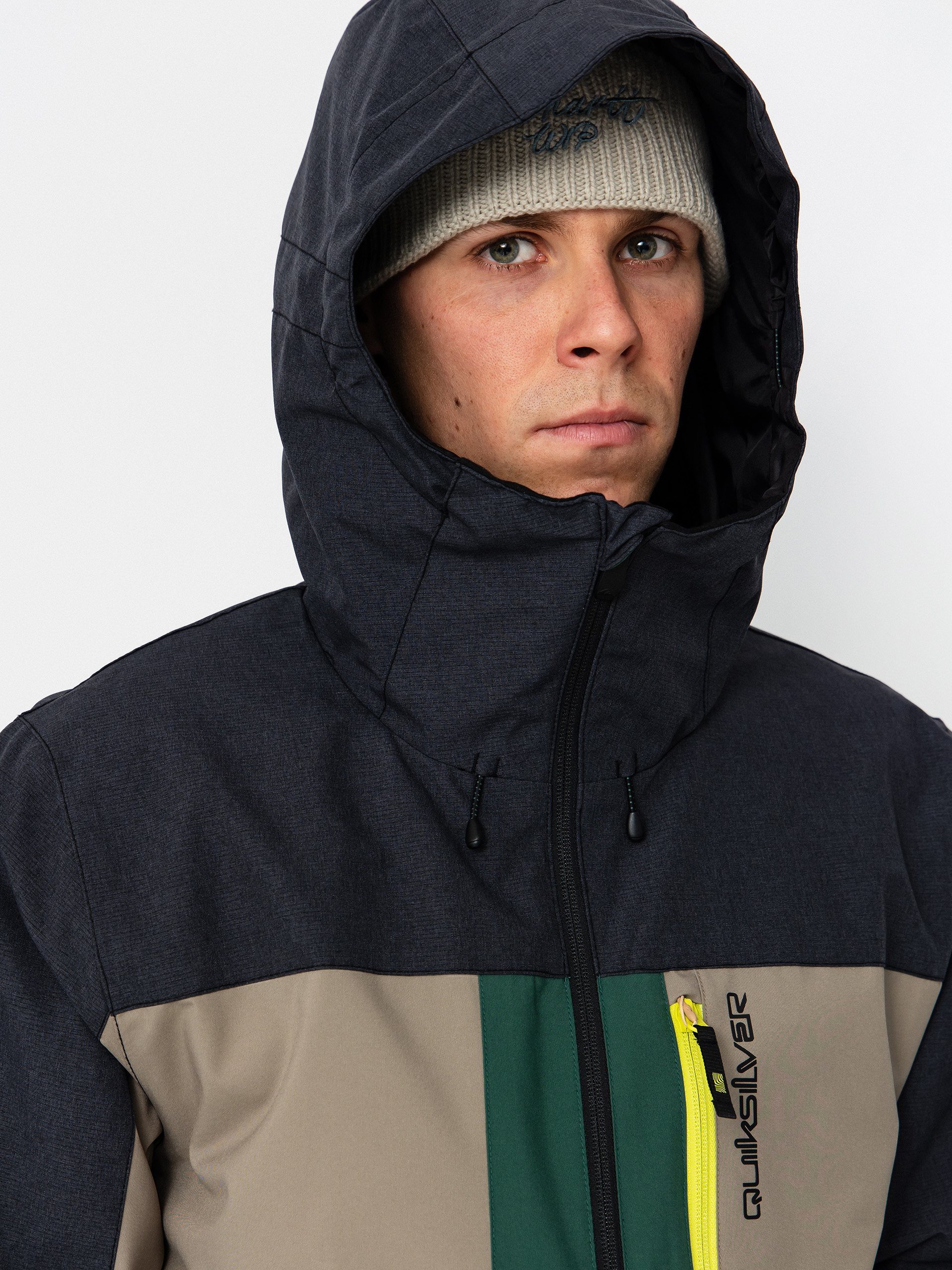 Férfi Quiksilver Dawson Snowboard dzseki (trekking green)