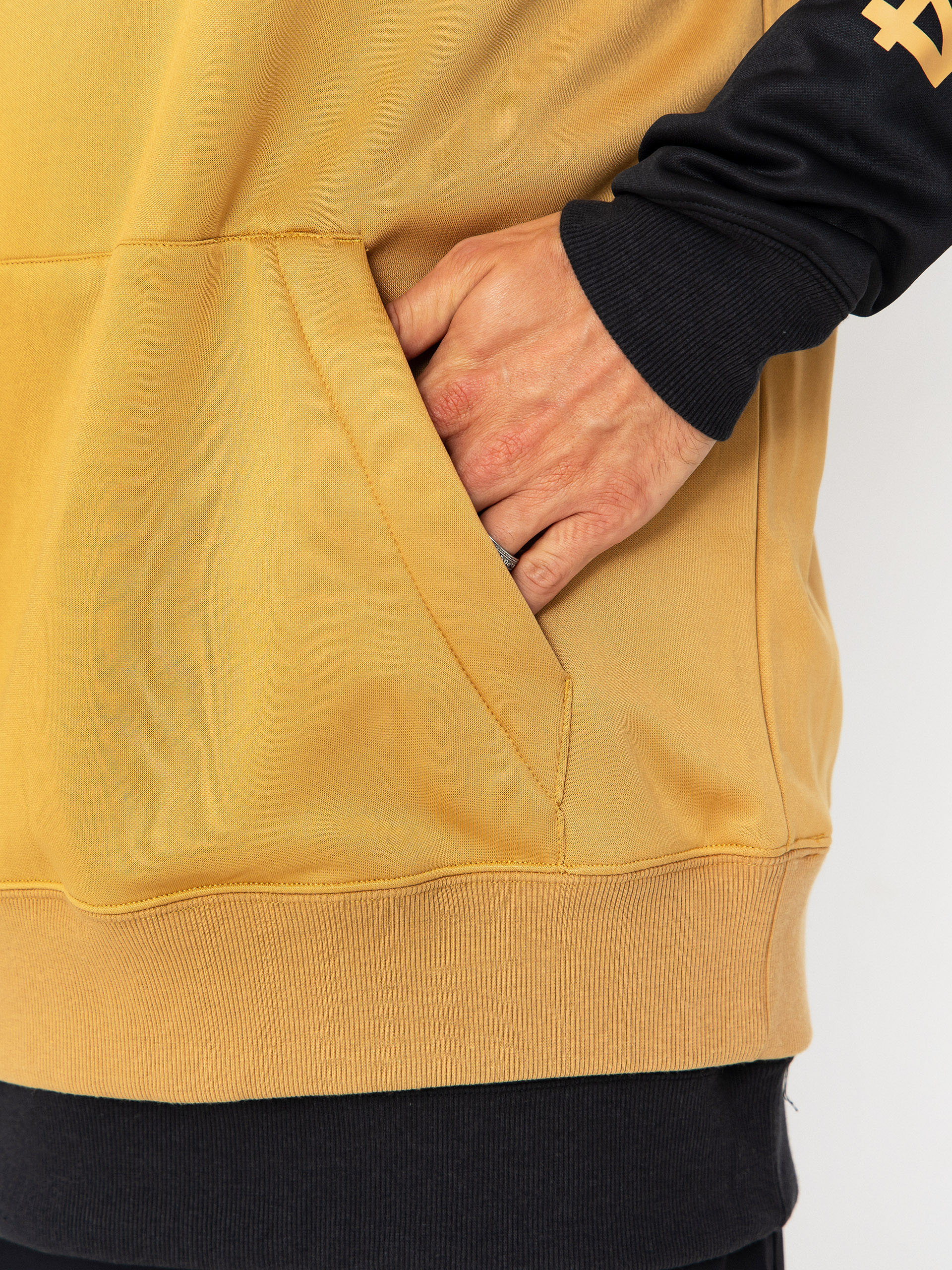 Férfi Thermo pulóver DC Dryden (mustard gold)