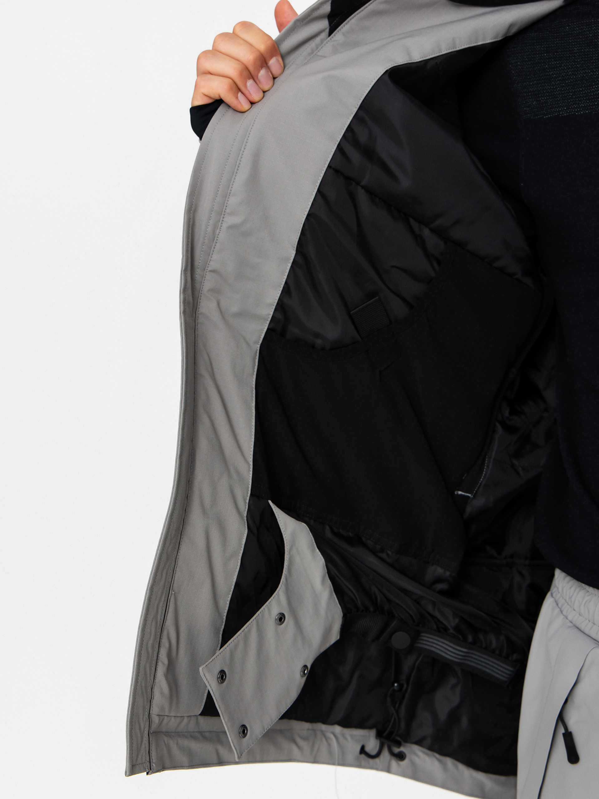 Férfi Snowboard dzseki Beyond Medals Fullzip 2L (grey)