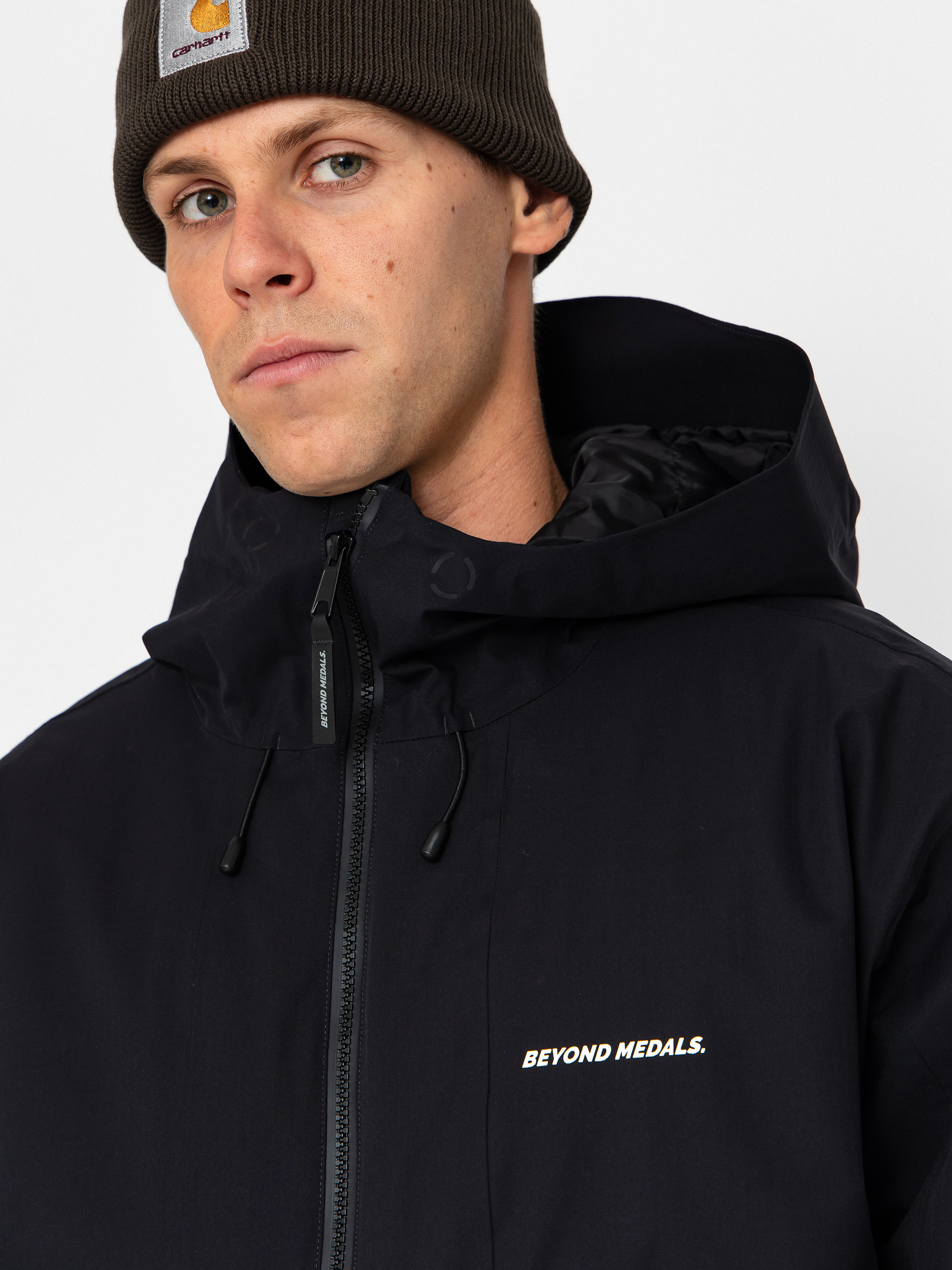 Férfi Snowboard dzseki Beyond Medals Fullzip 2L (black)