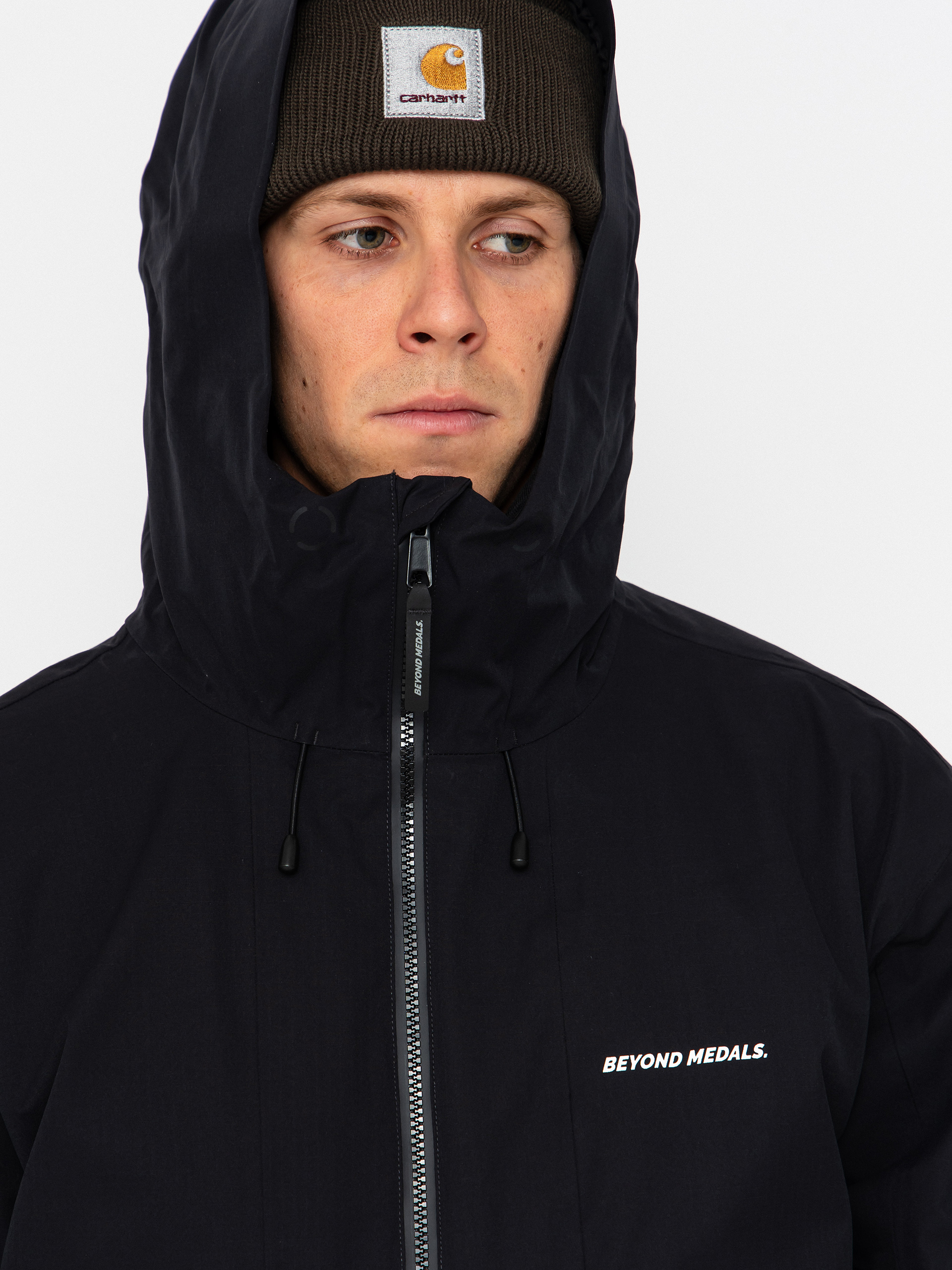 Férfi Snowboard dzseki Beyond Medals Fullzip 2L (black)