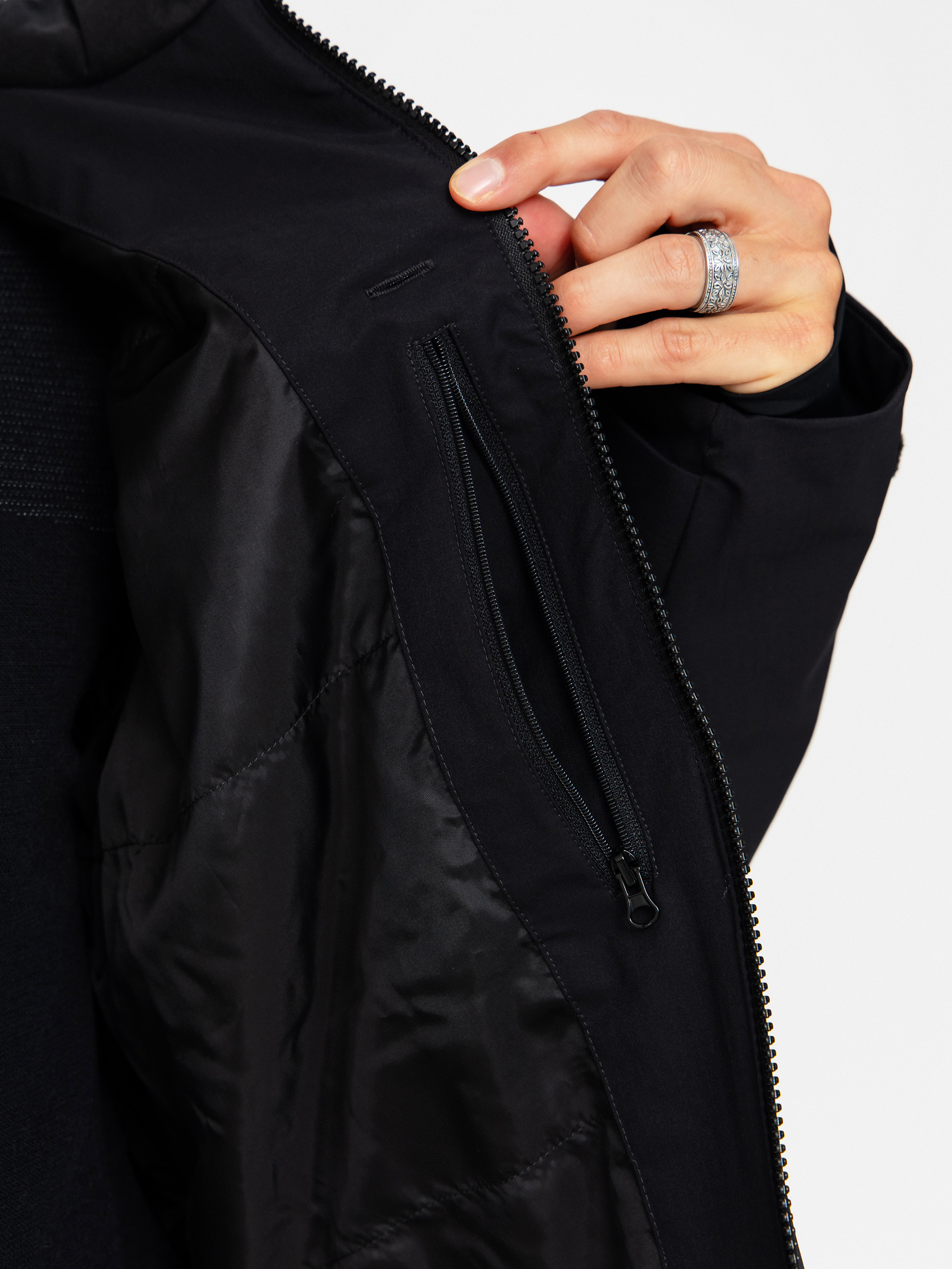 Férfi Snowboard dzseki Beyond Medals Fullzip 2L (black)