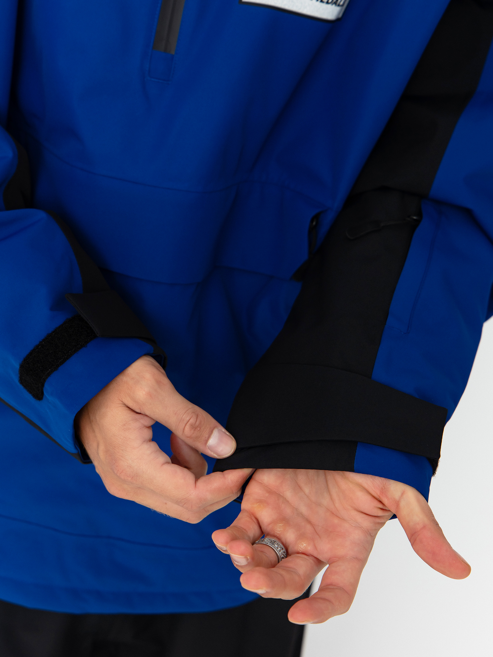 Férfi Beyond Medals Retro Anorak 2L Snowboard dzseki (blue)