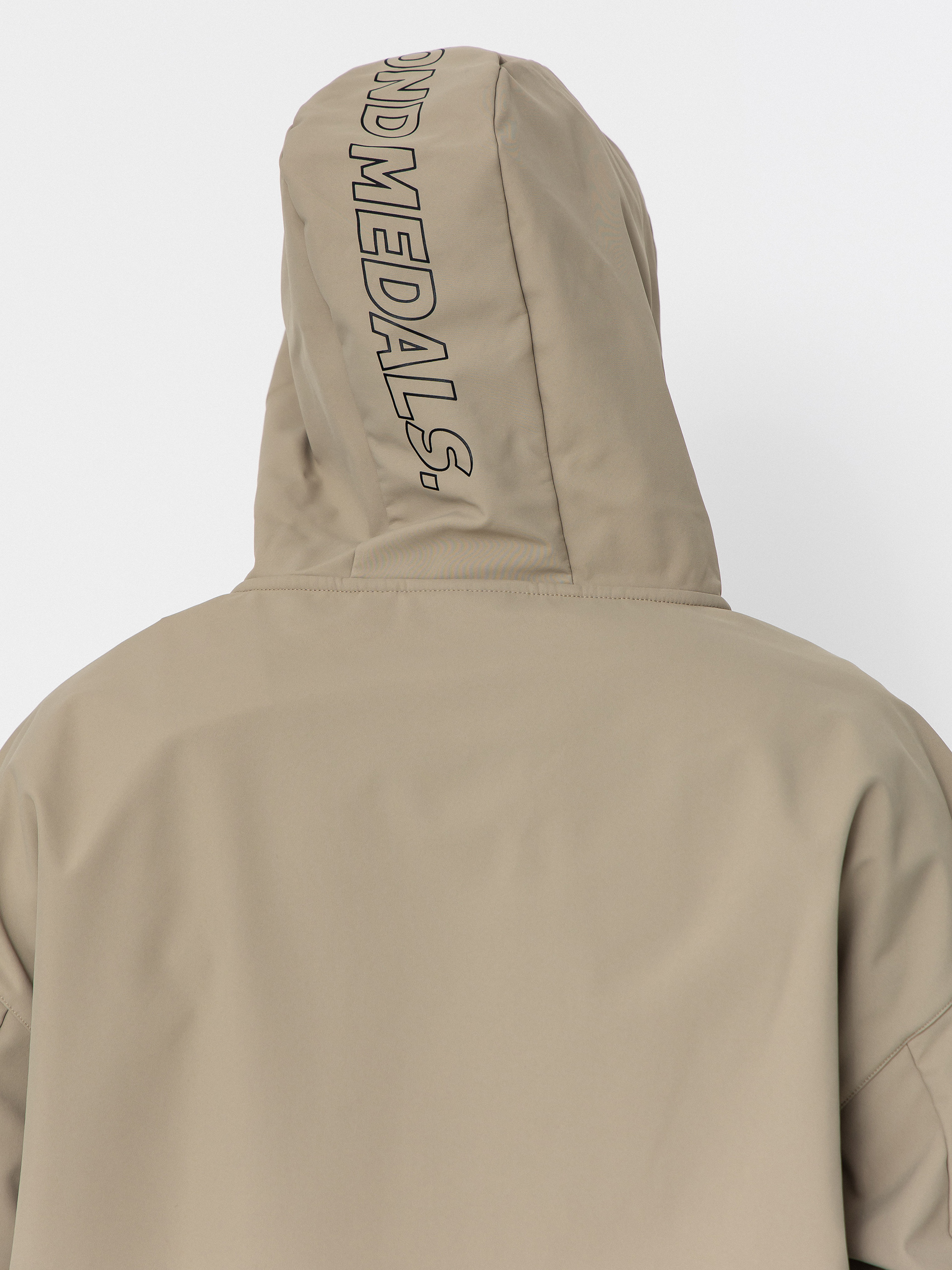 Férfi Snowboard dzseki Beyond Medals Softshell Hoodie (beige)