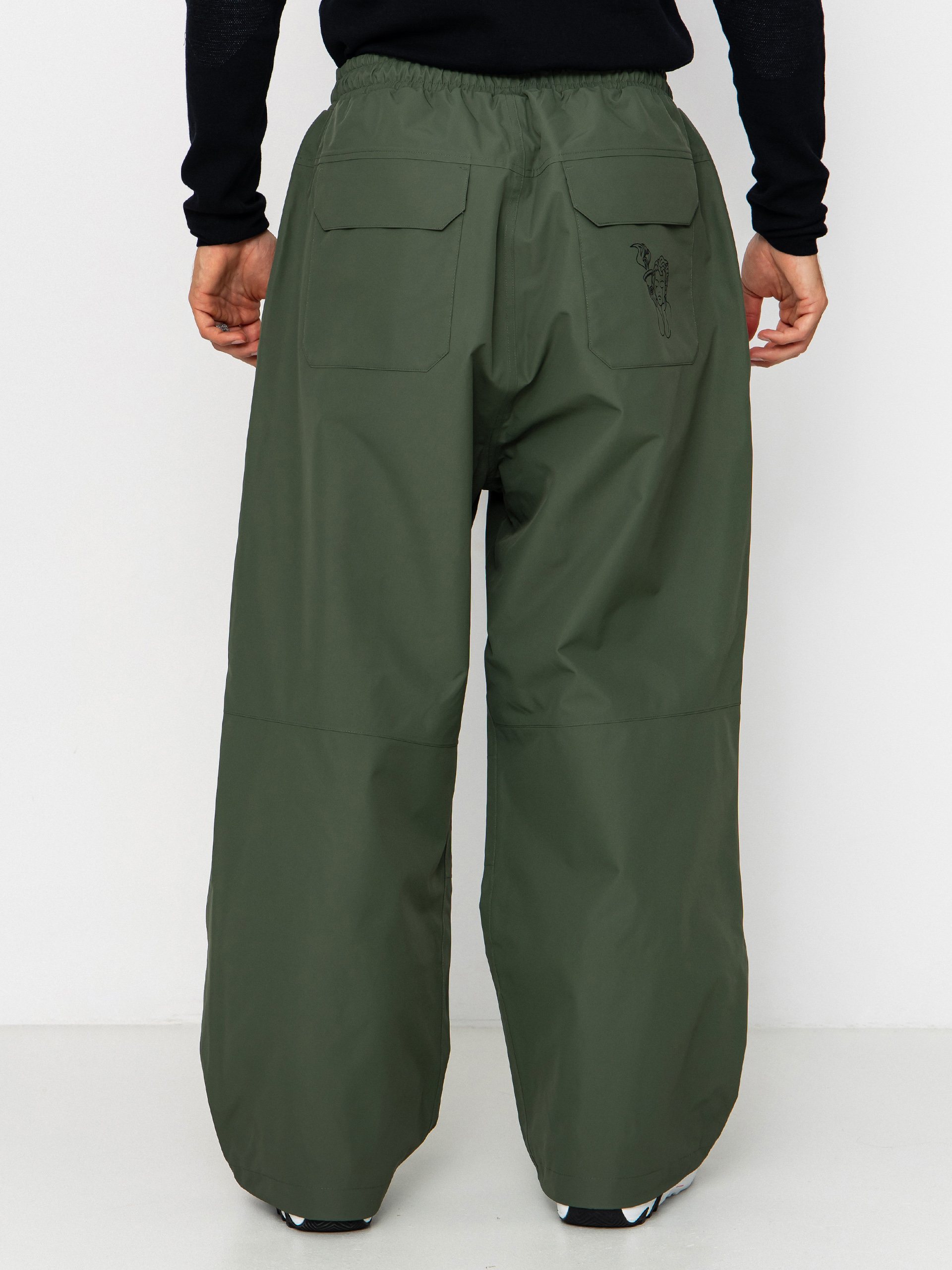 Férfi Snowboard nadrág Beyond Medals Park (dark green)