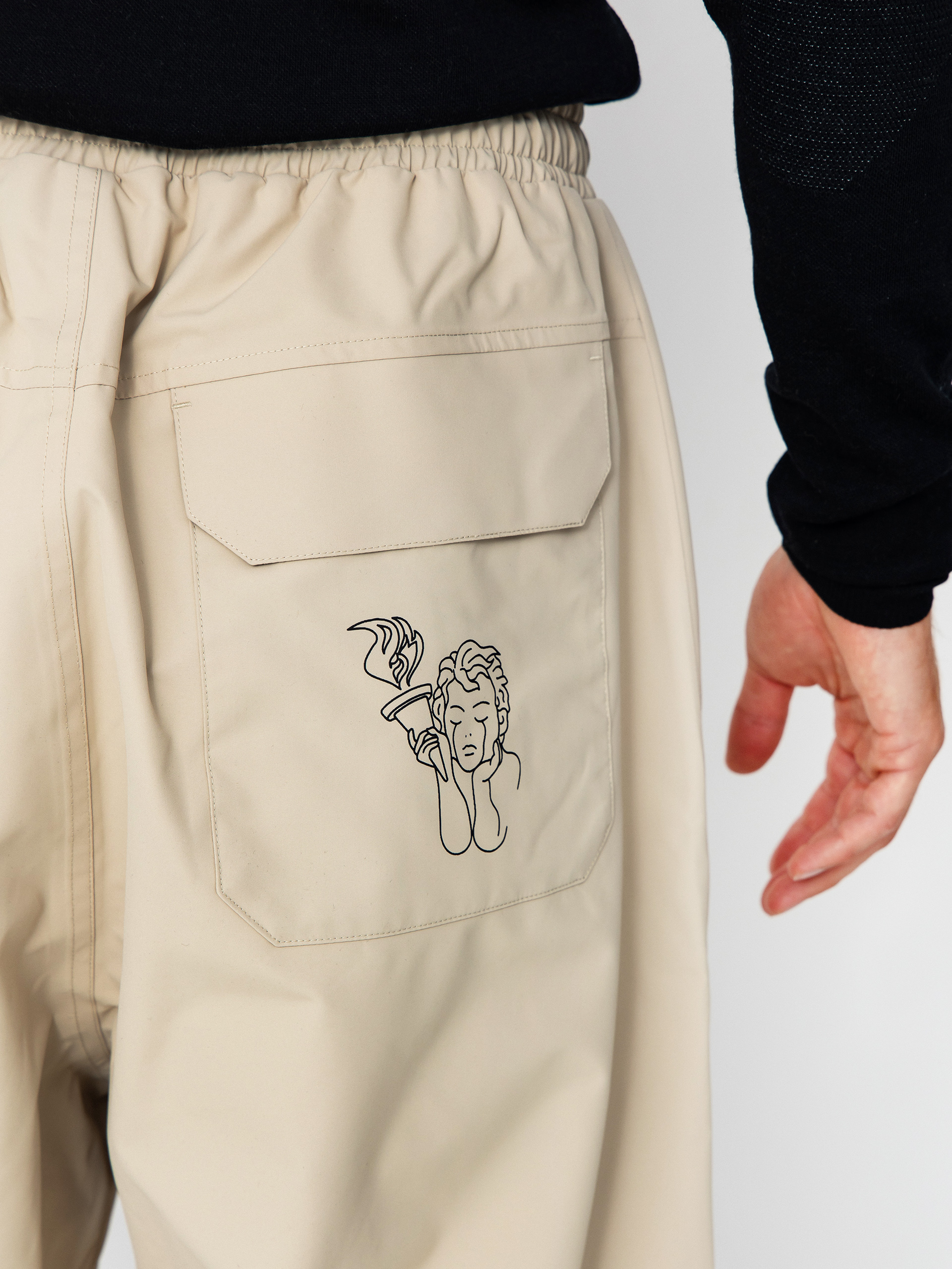 Snowboard nadrág Beyond Medals Park (beige)