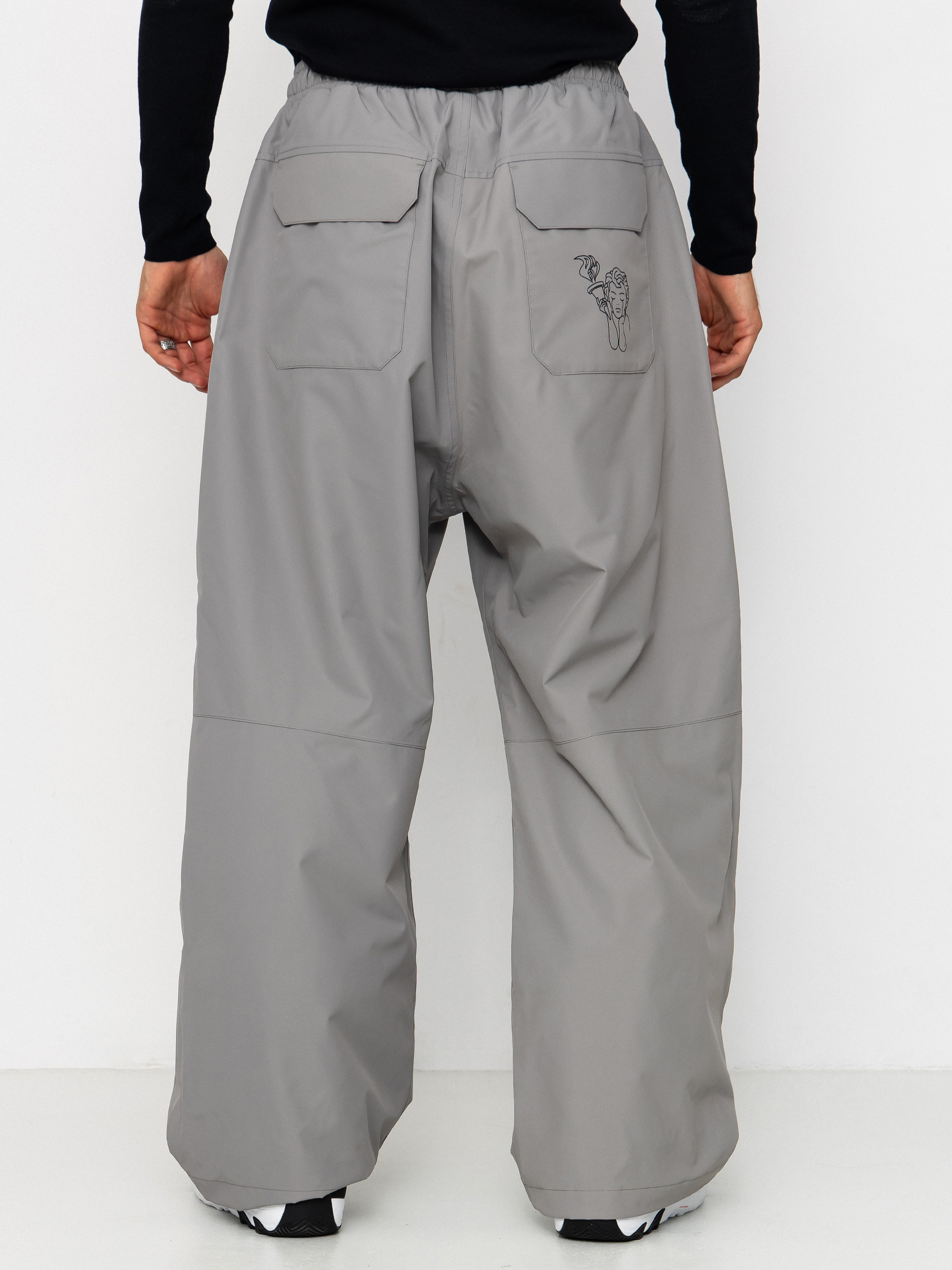 Férfi Snowboard nadrág Beyond Medals Park (grey)