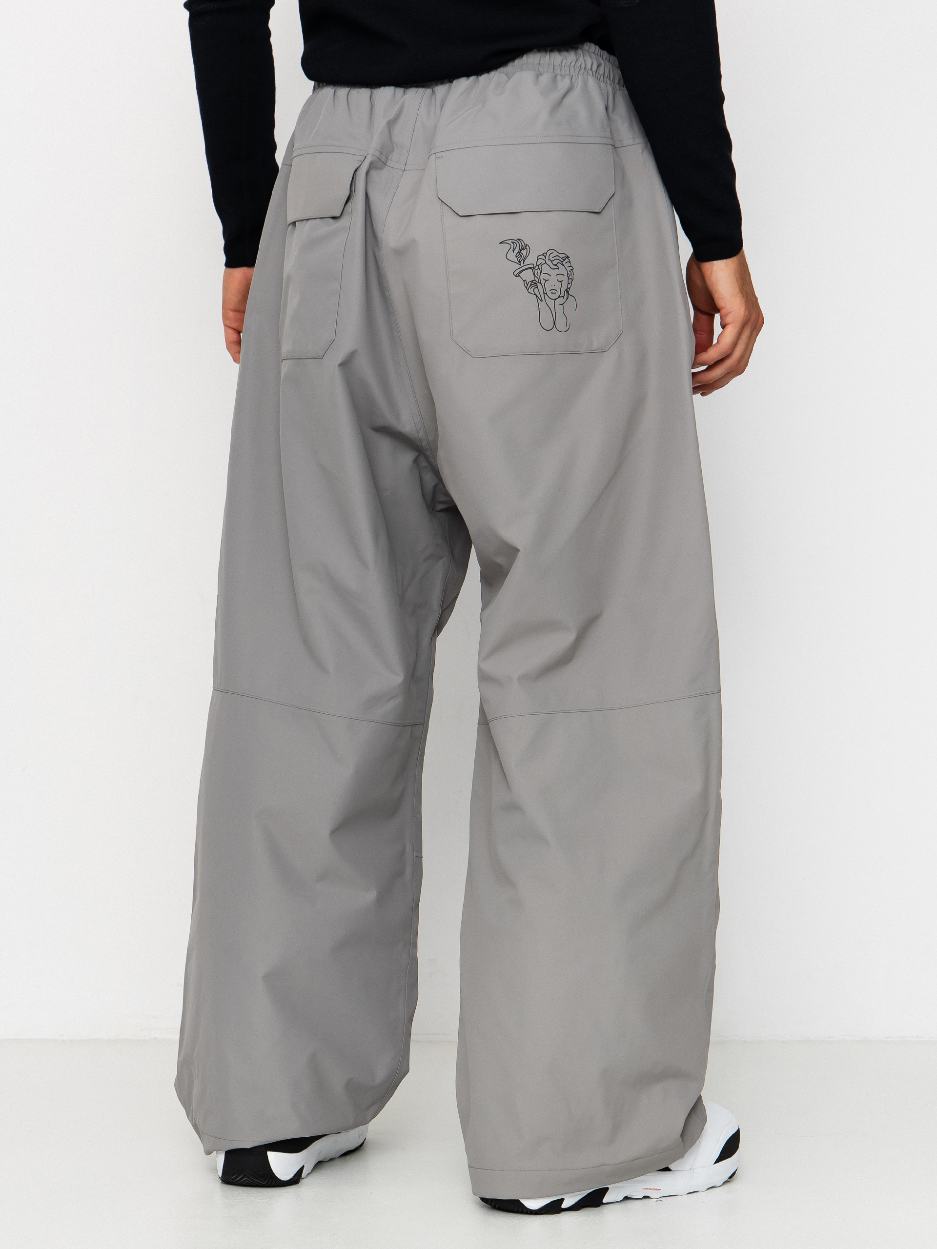 Férfi Snowboard nadrág Beyond Medals Park (grey)