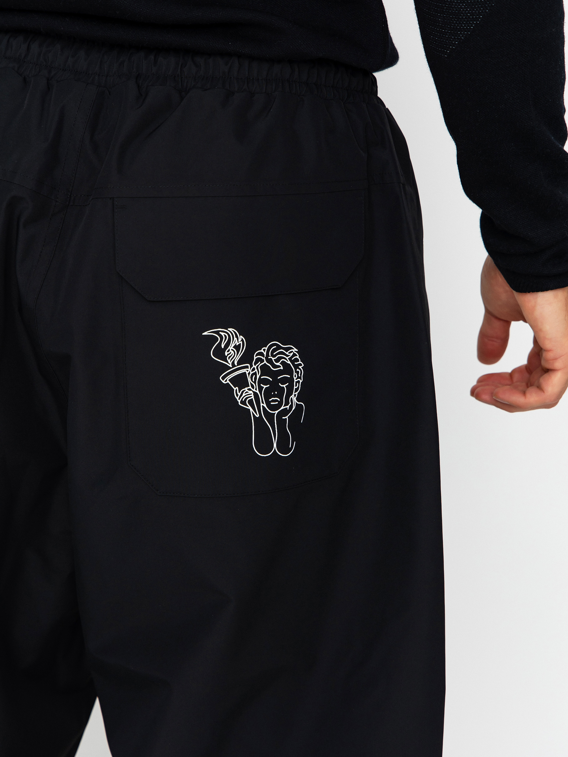 Férfi Snowboard nadrág Beyond Medals Park (black)