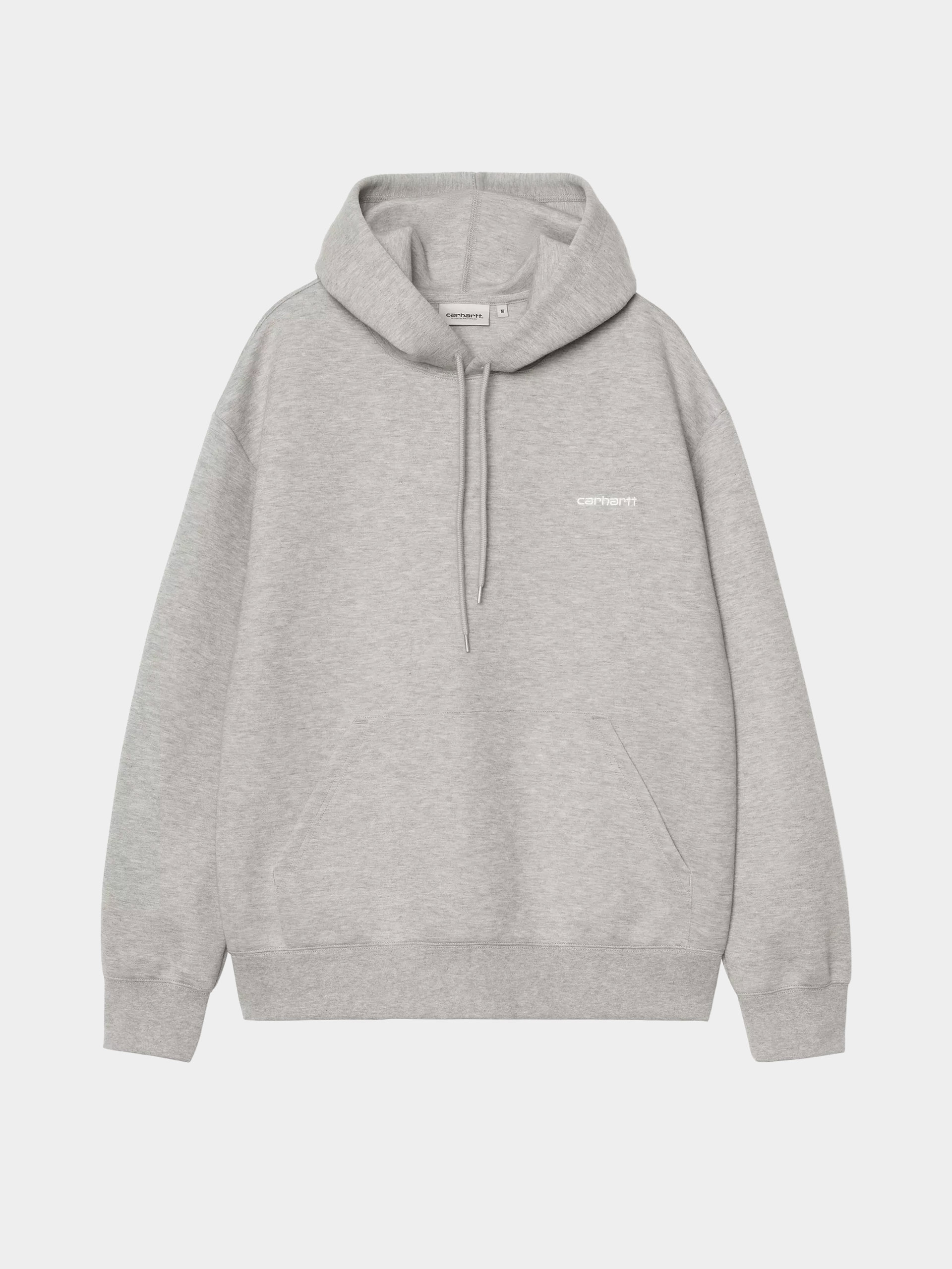Kapucnis pulóver Carhartt WIP Alda HD (grey heather/white)