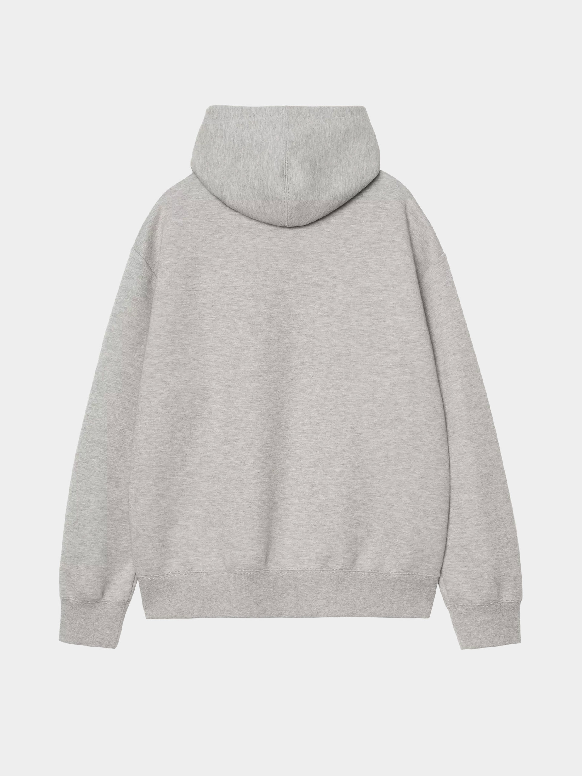 Kapucnis pulóver Carhartt WIP Alda HD (grey heather/white)