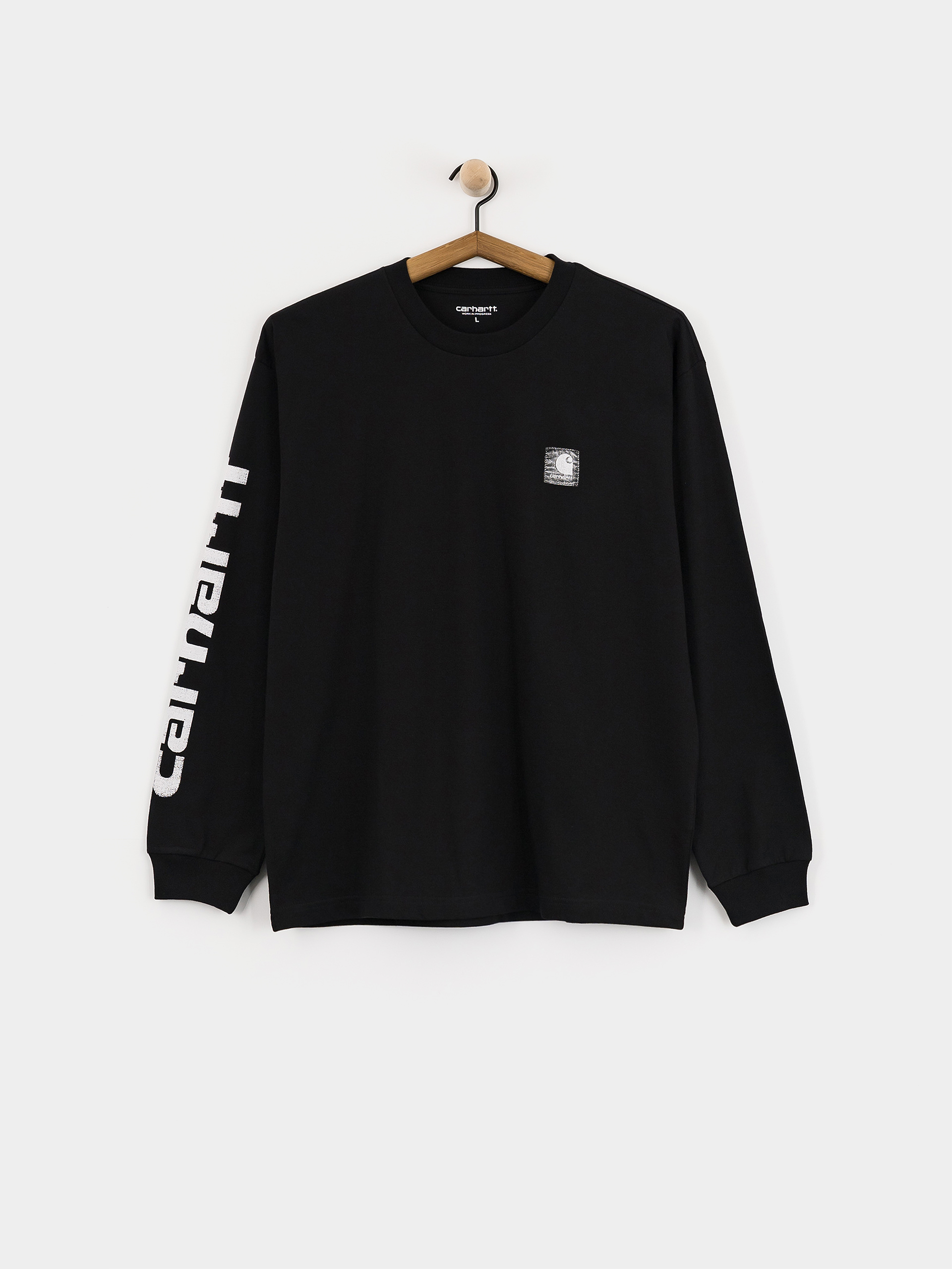 Hosszu00fa ujju00fa felsu0151 Carhartt WIP Archive Script (black)