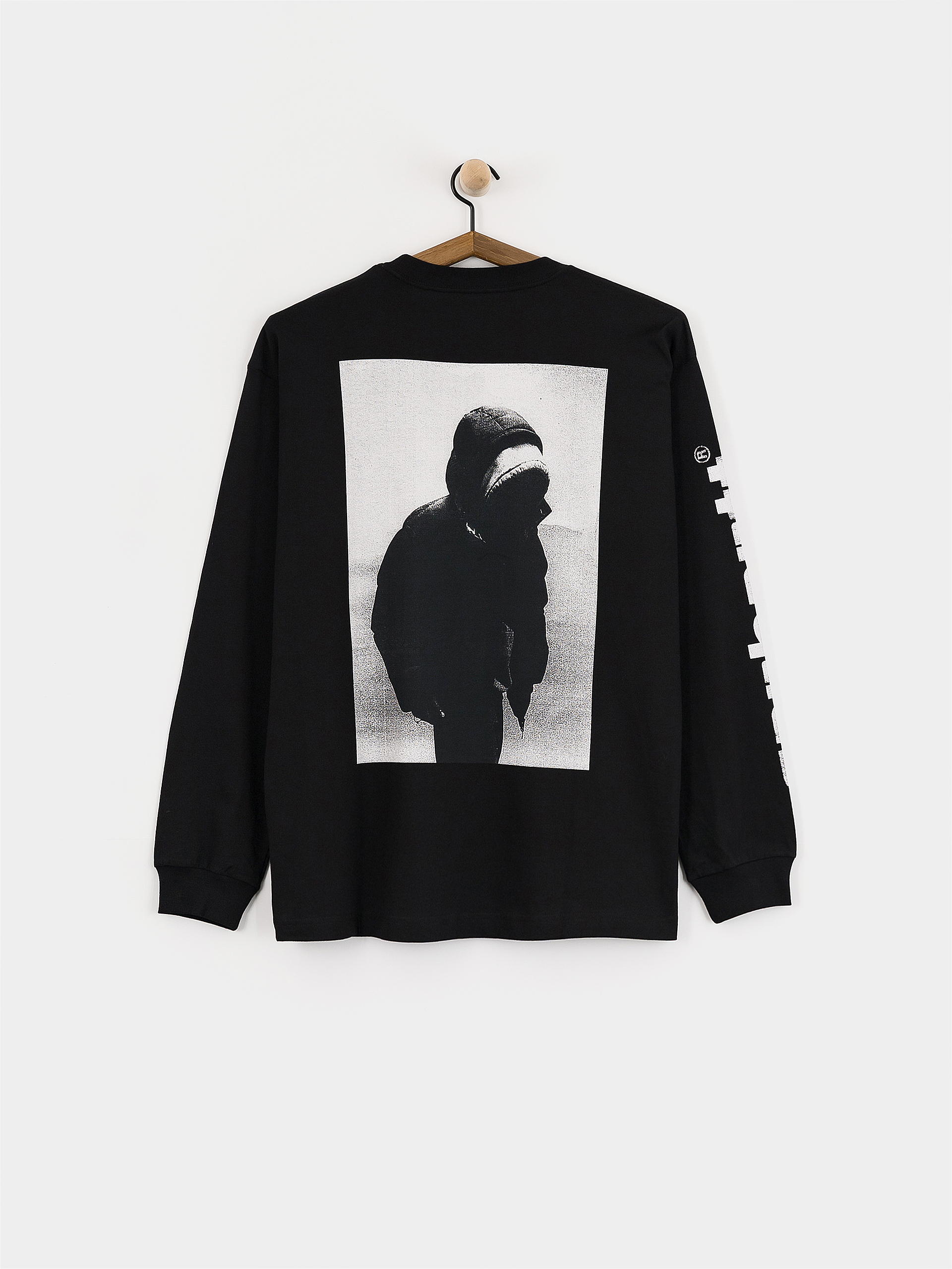 Hosszú ujjú felső Carhartt WIP Archive Script (black)