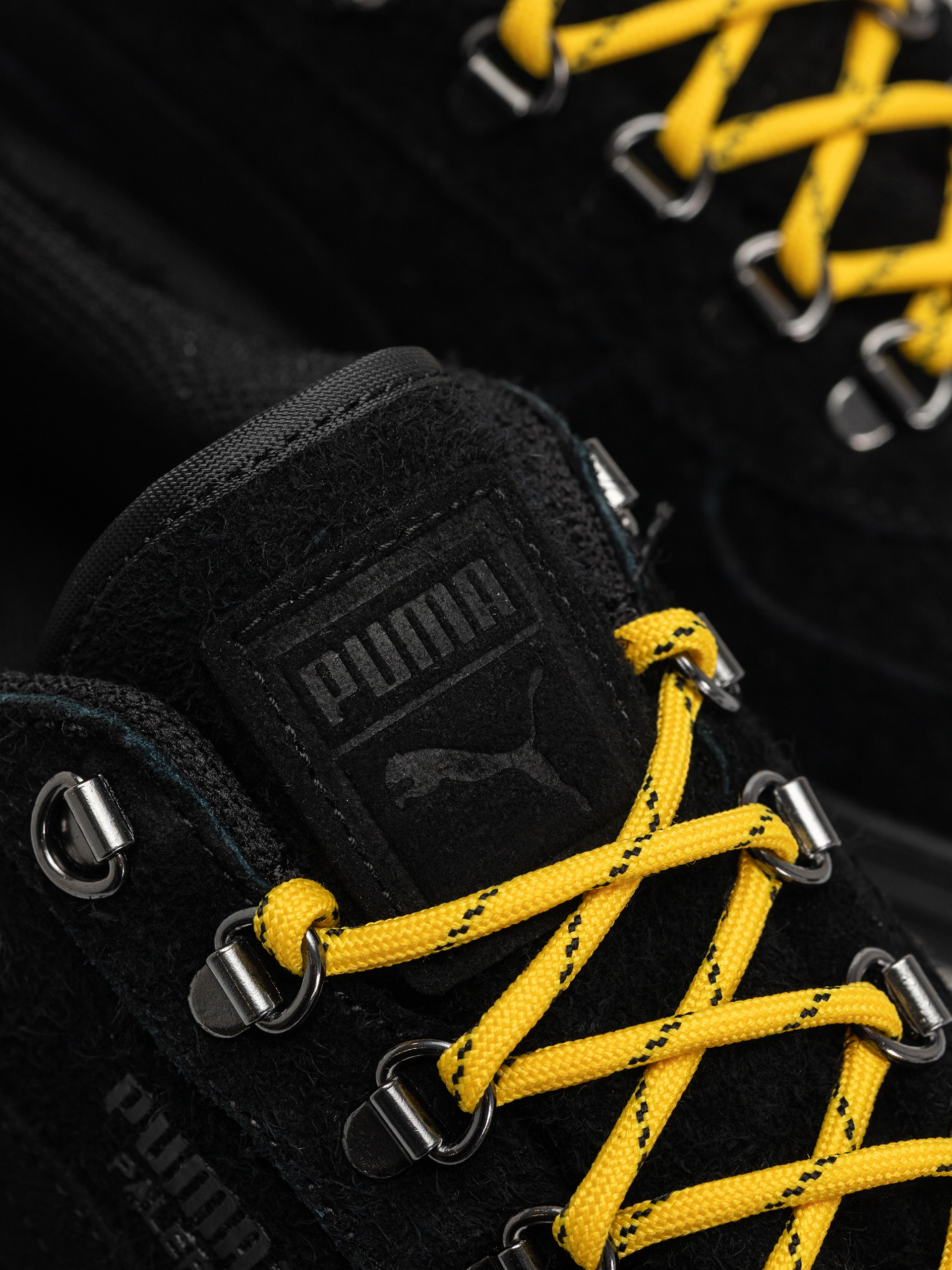 Cipők Puma Palermo Alpino Fuzzy (puma black/yellow sizzle)