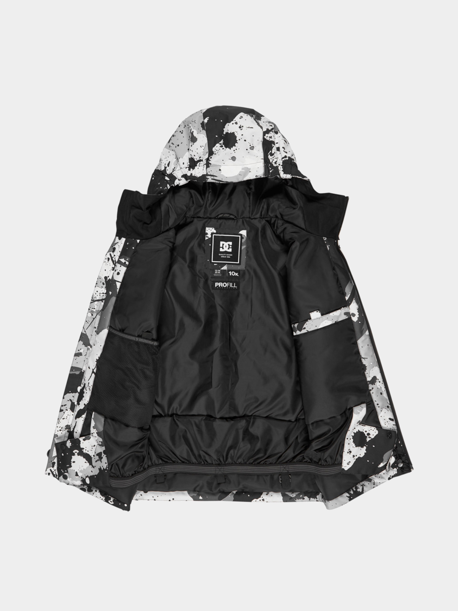 DC Basis Print JR Snowboard dzseki (splat camo)