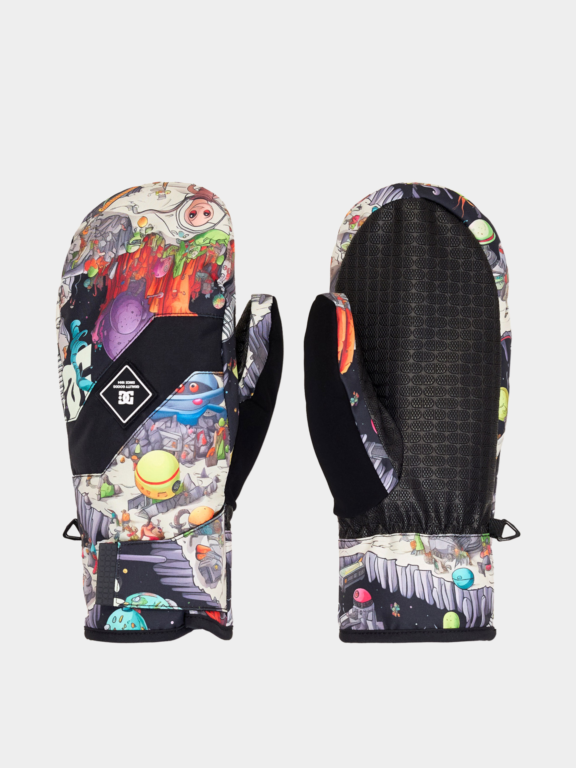 Kesztyu0171 DC Franchise Mitten (outer world black)