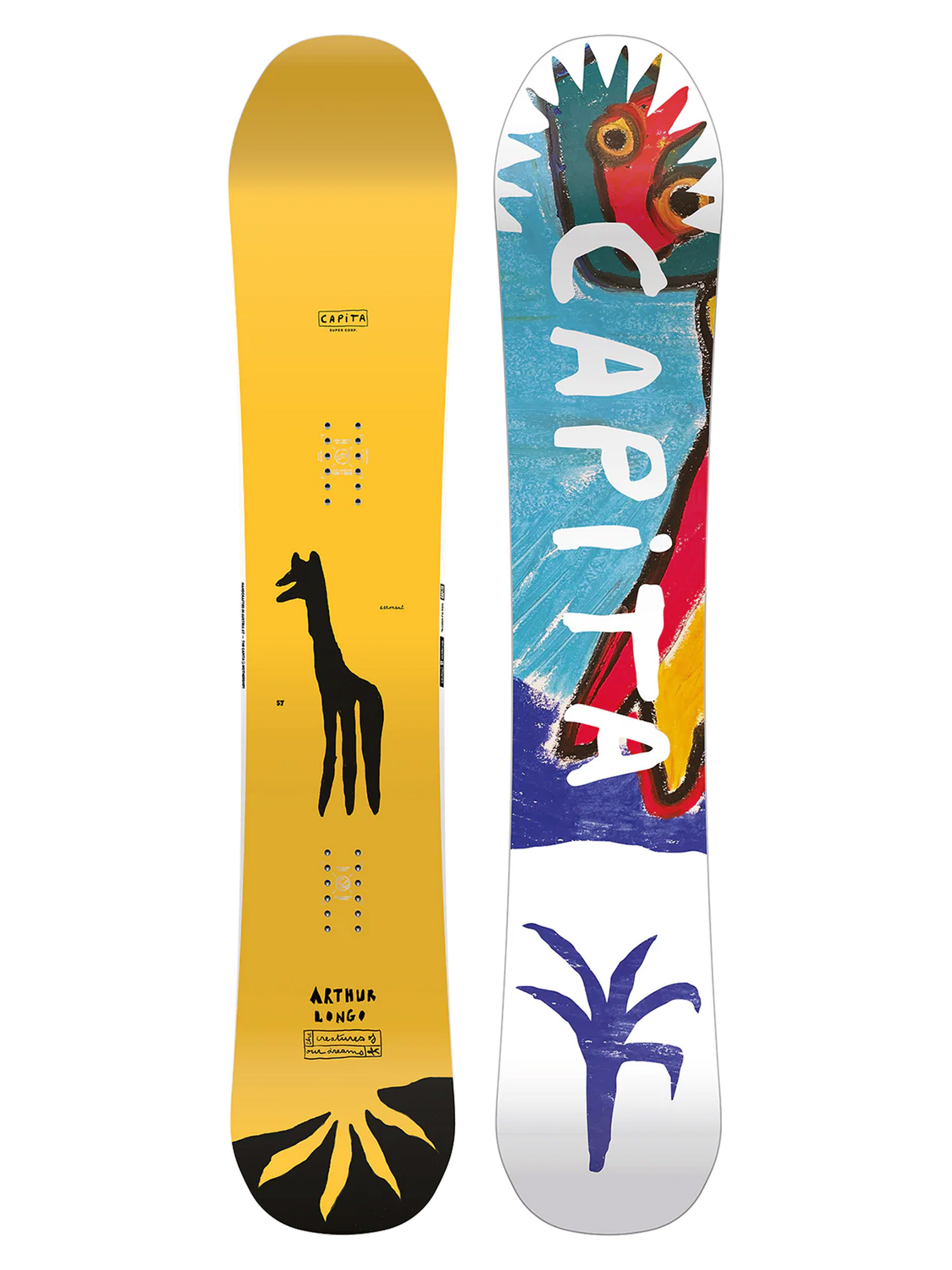 Snowboard Capita Aeronaut (yellow)