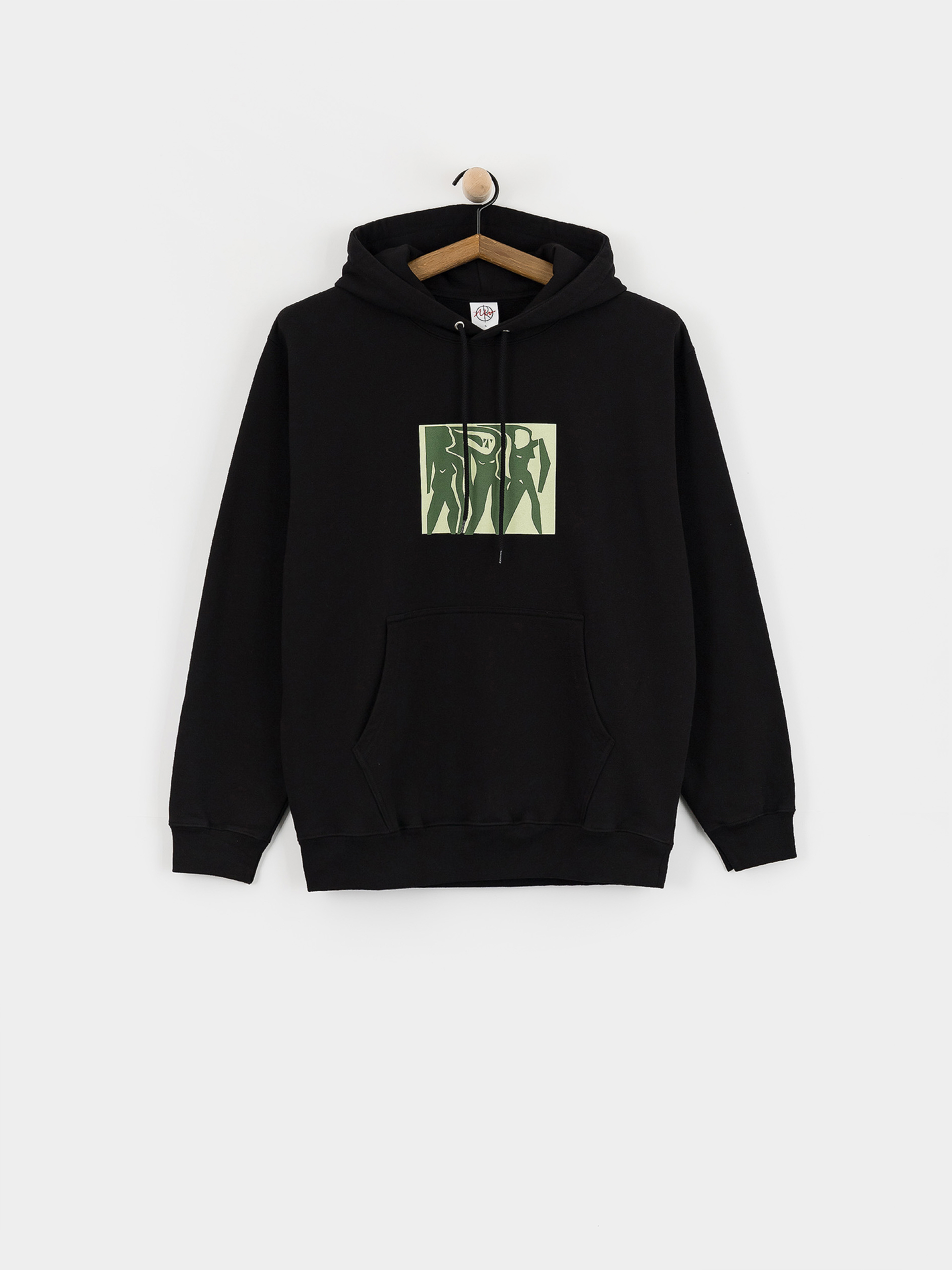 Polar Skate Dave Cut Outs HD Kapucnis pulu00f3ver (black)