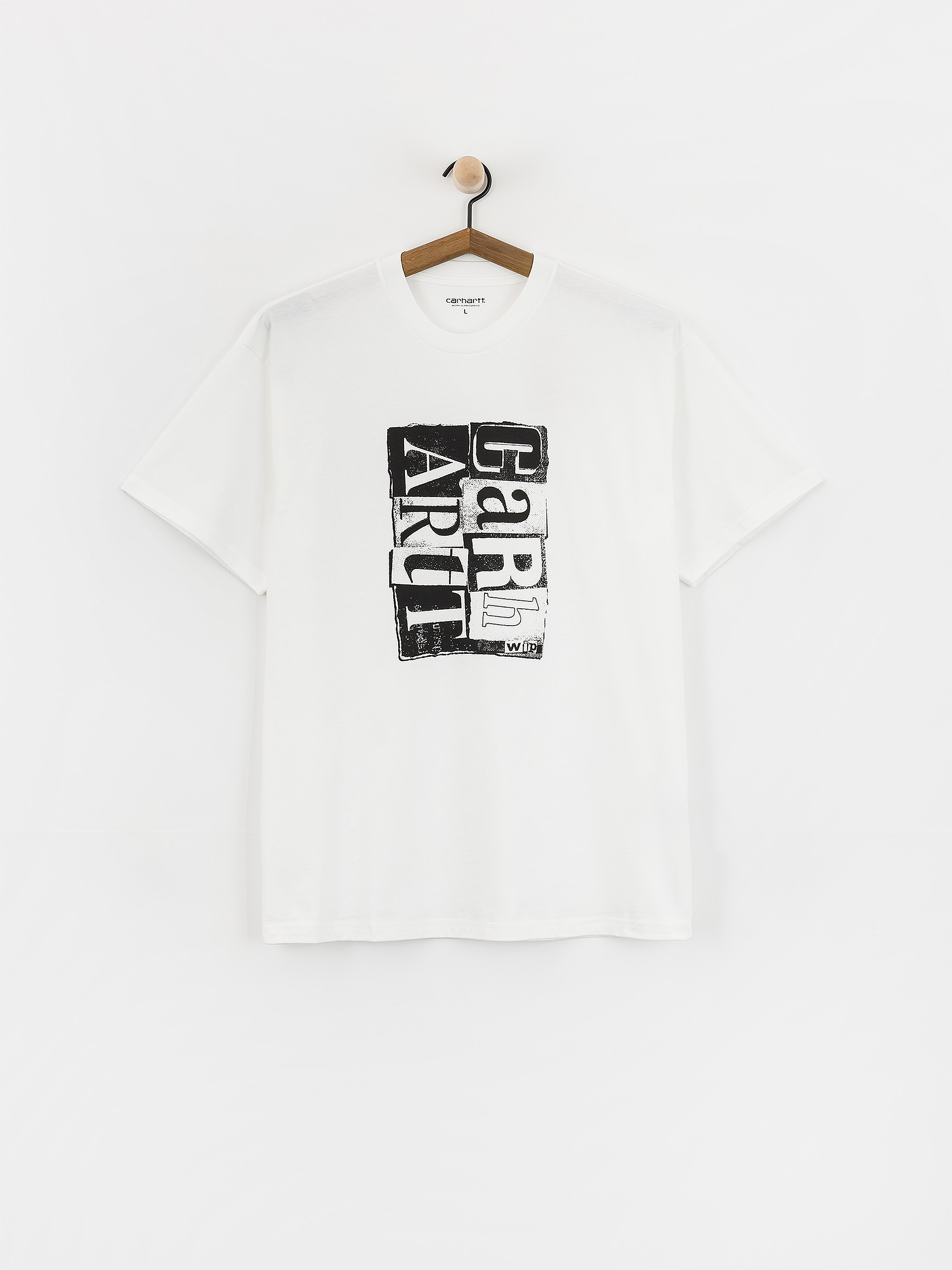 Carhartt WIP Moving Letterpress Póló (white)
