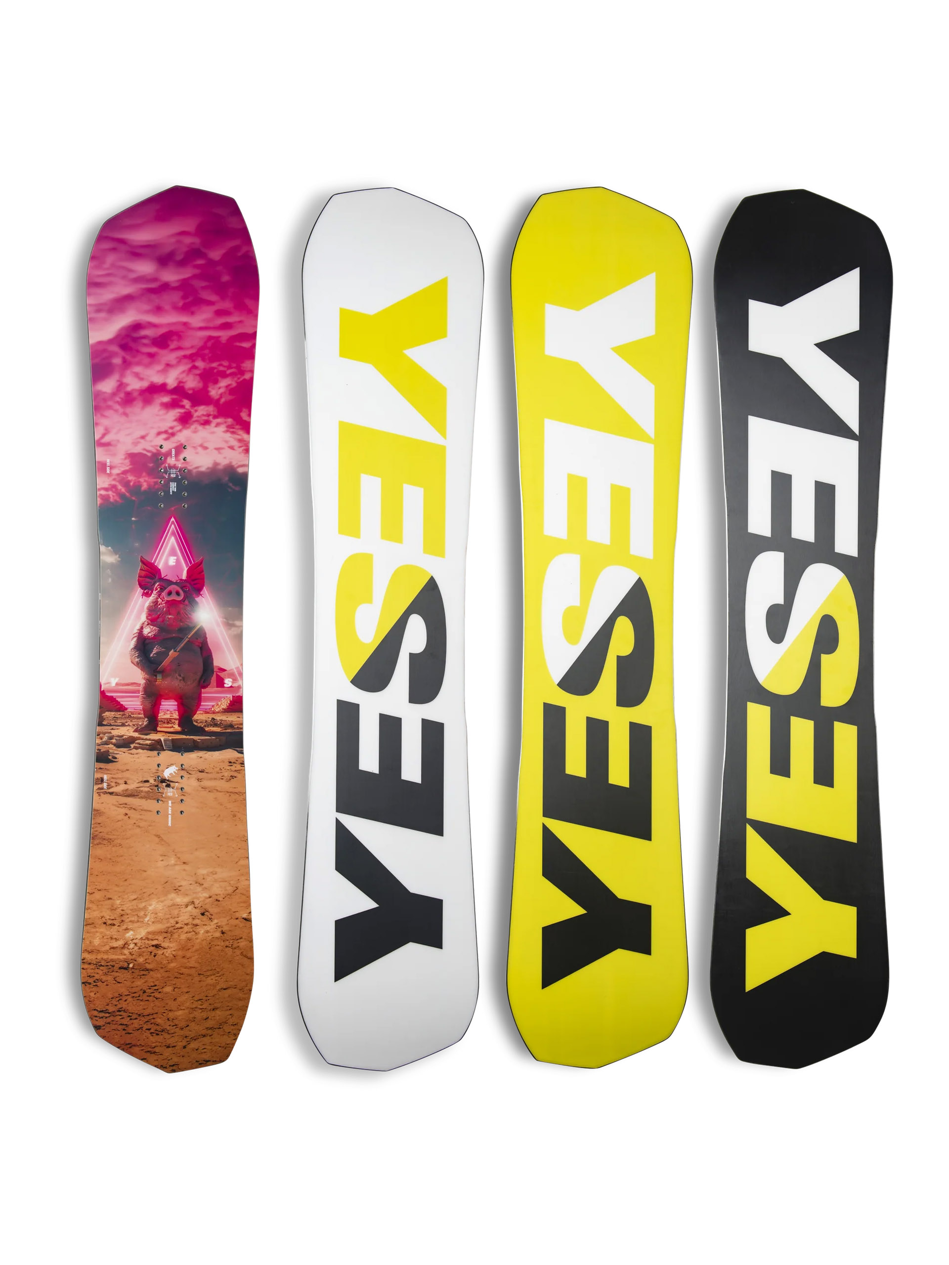 Snowboard Yes Greats (black)