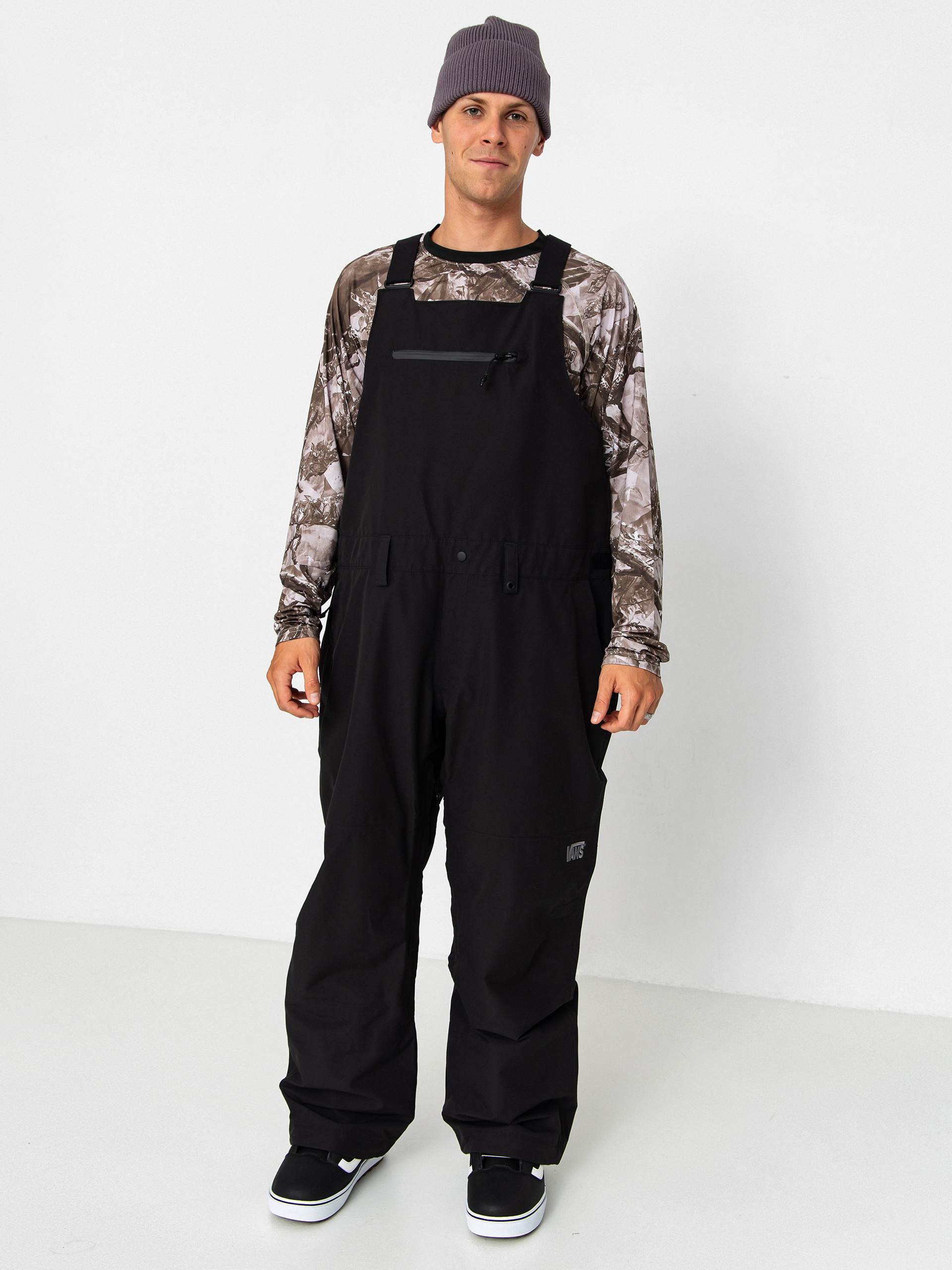 Férfi Vans Deep Daze 3L Bib Snowboard nadrág (black)