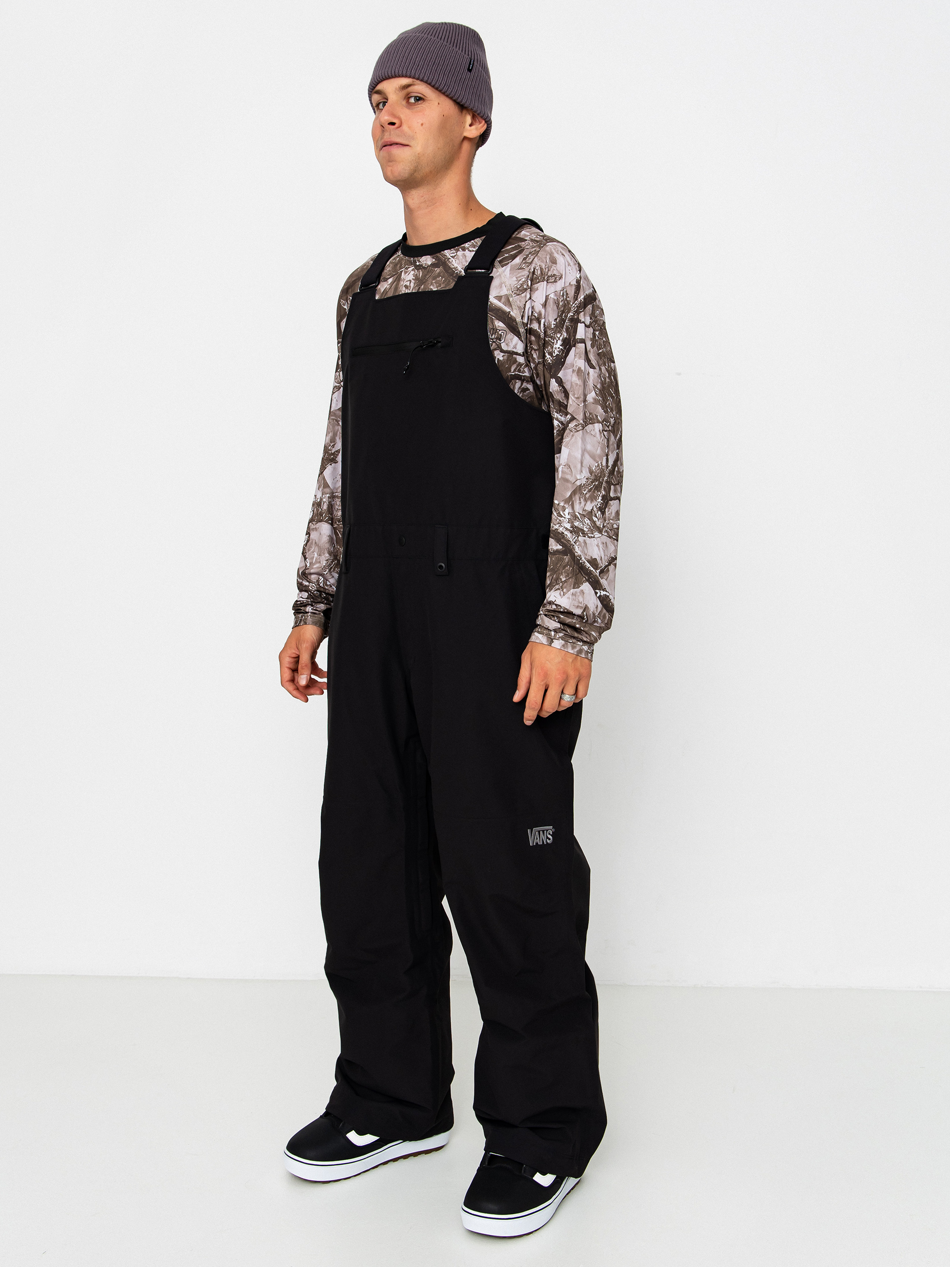 Férfi Vans Deep Daze 3L Bib Snowboard nadrág (black)