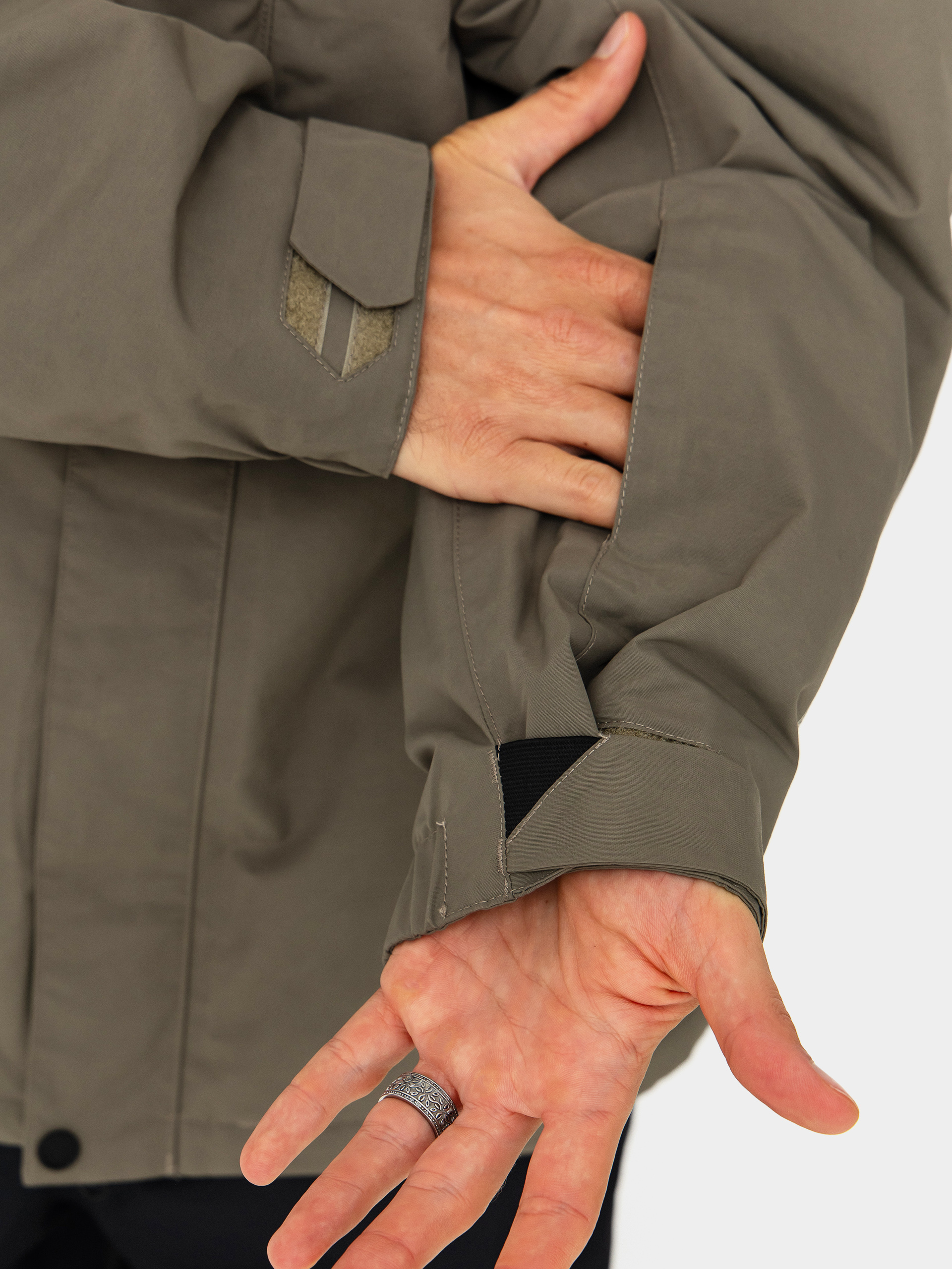 Férfi Snowboard dzseki Volcom L Ins Gore Tex (moss green)