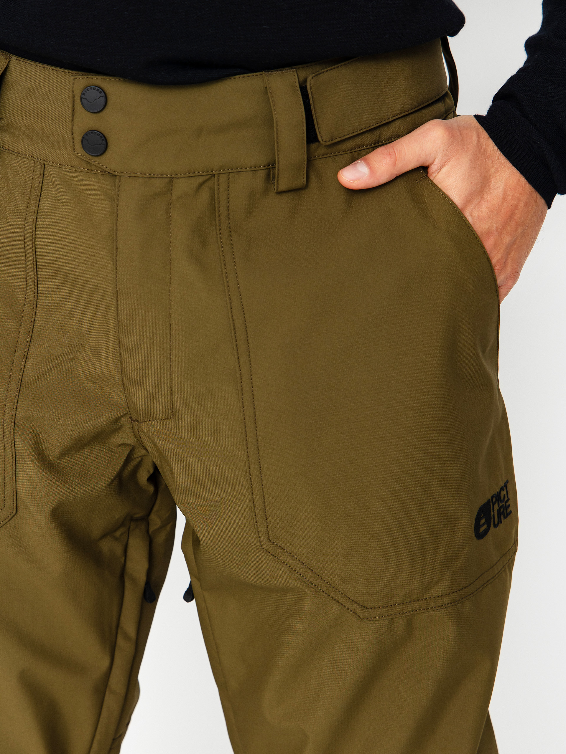 Férfi Picture Plan Snowboard nadrág (tobacco)