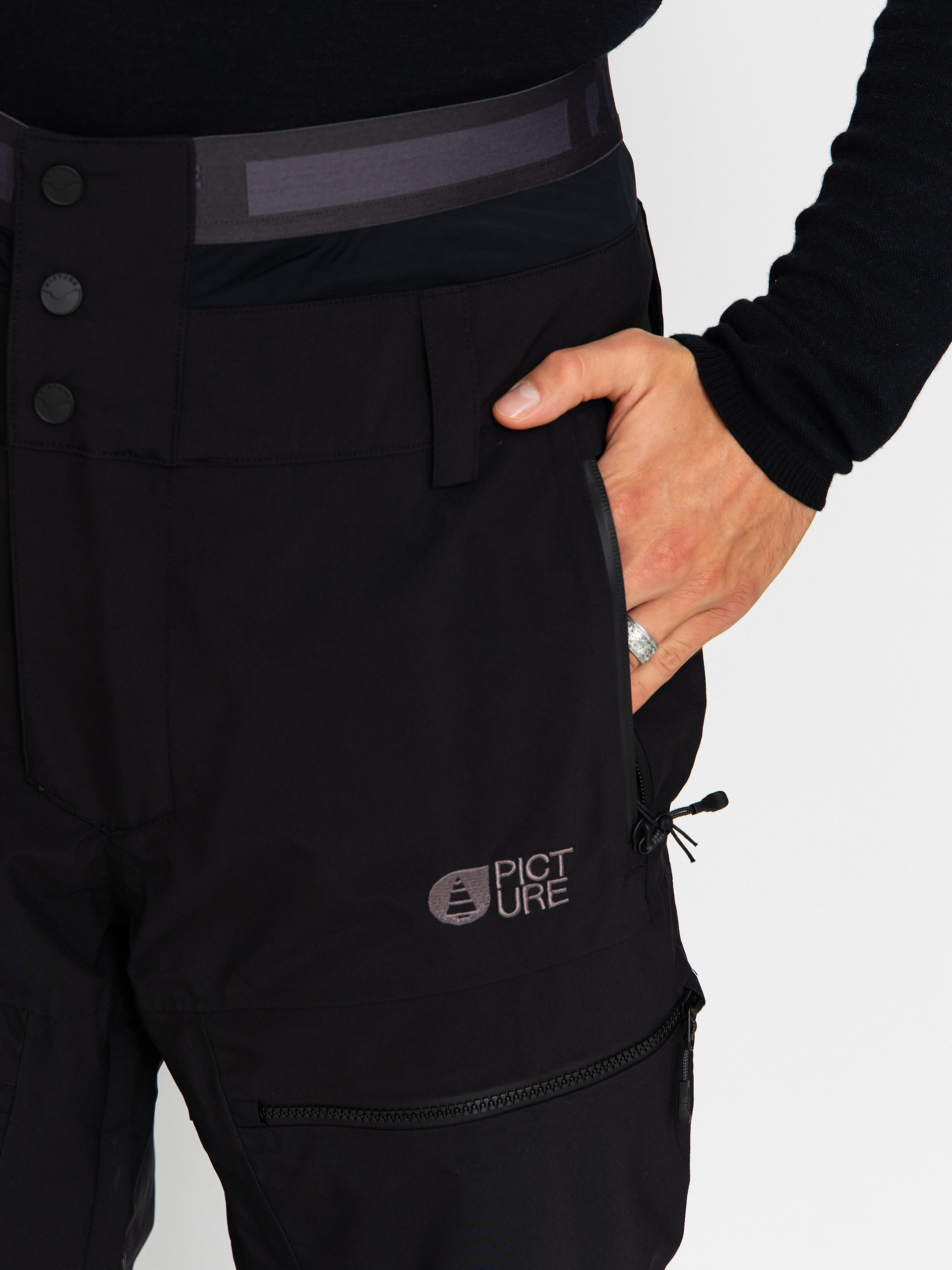 Férfi Picture Naikoon Snowboard nadrág (black)