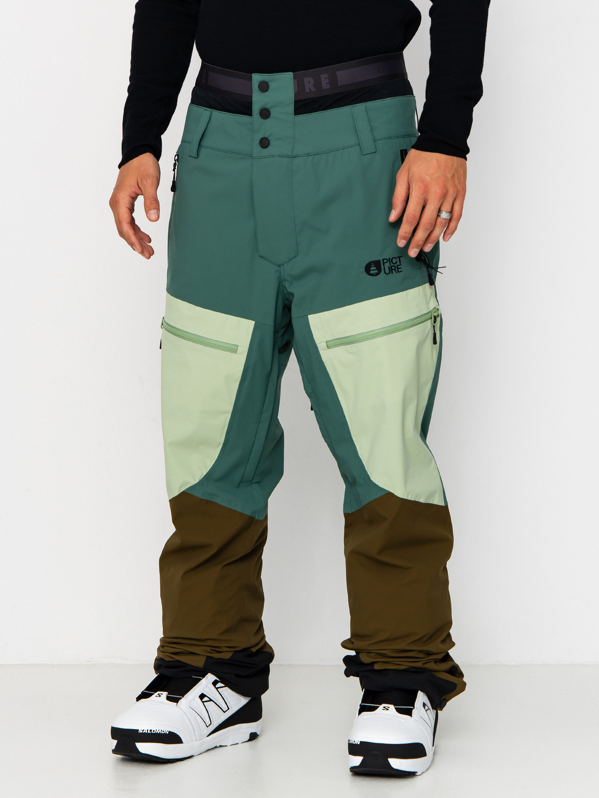 Férfi Picture Naikoon Snowboard nadrág (smoke pine)