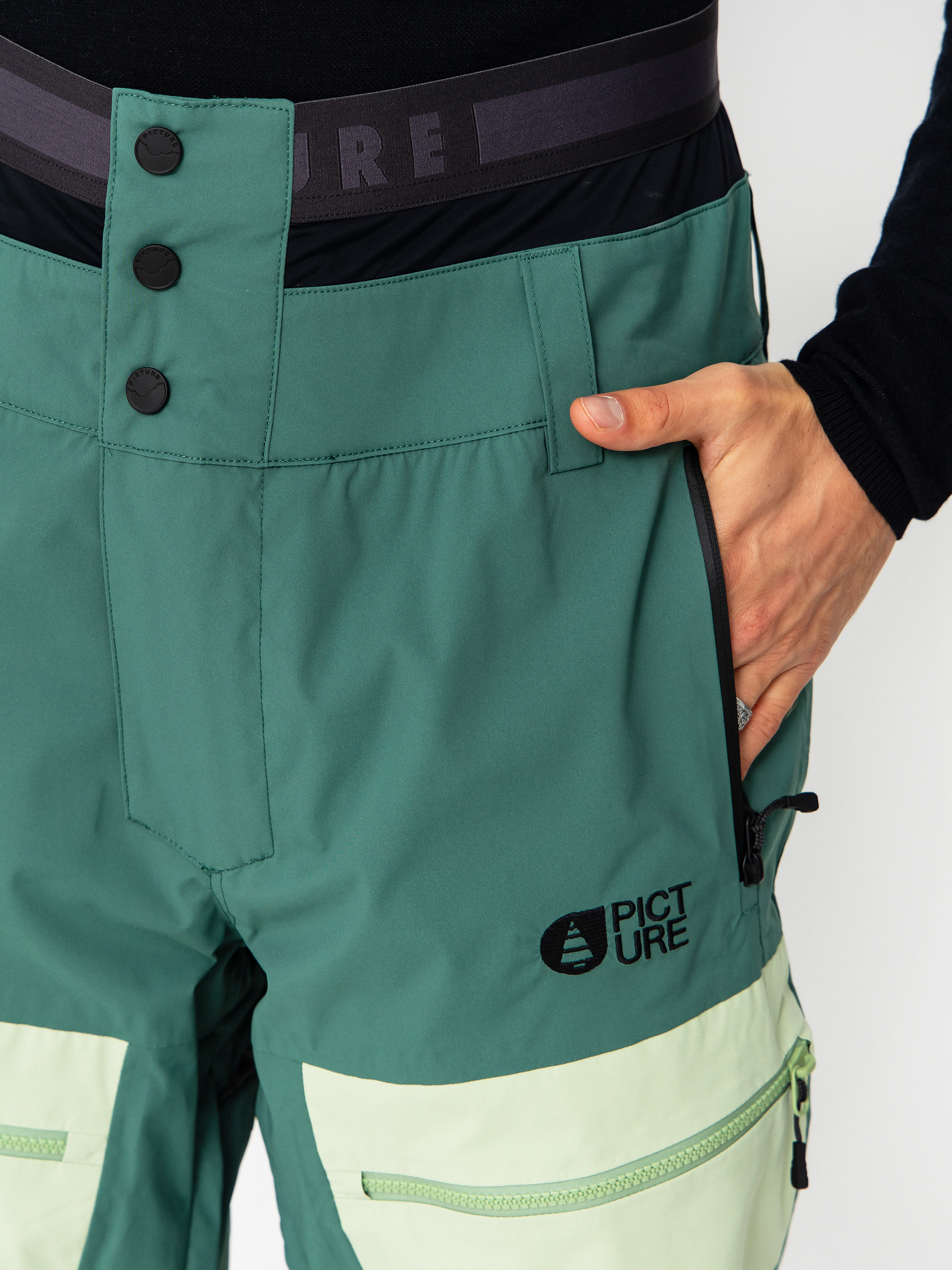 Férfi Picture Naikoon Snowboard nadrág (smoke pine)