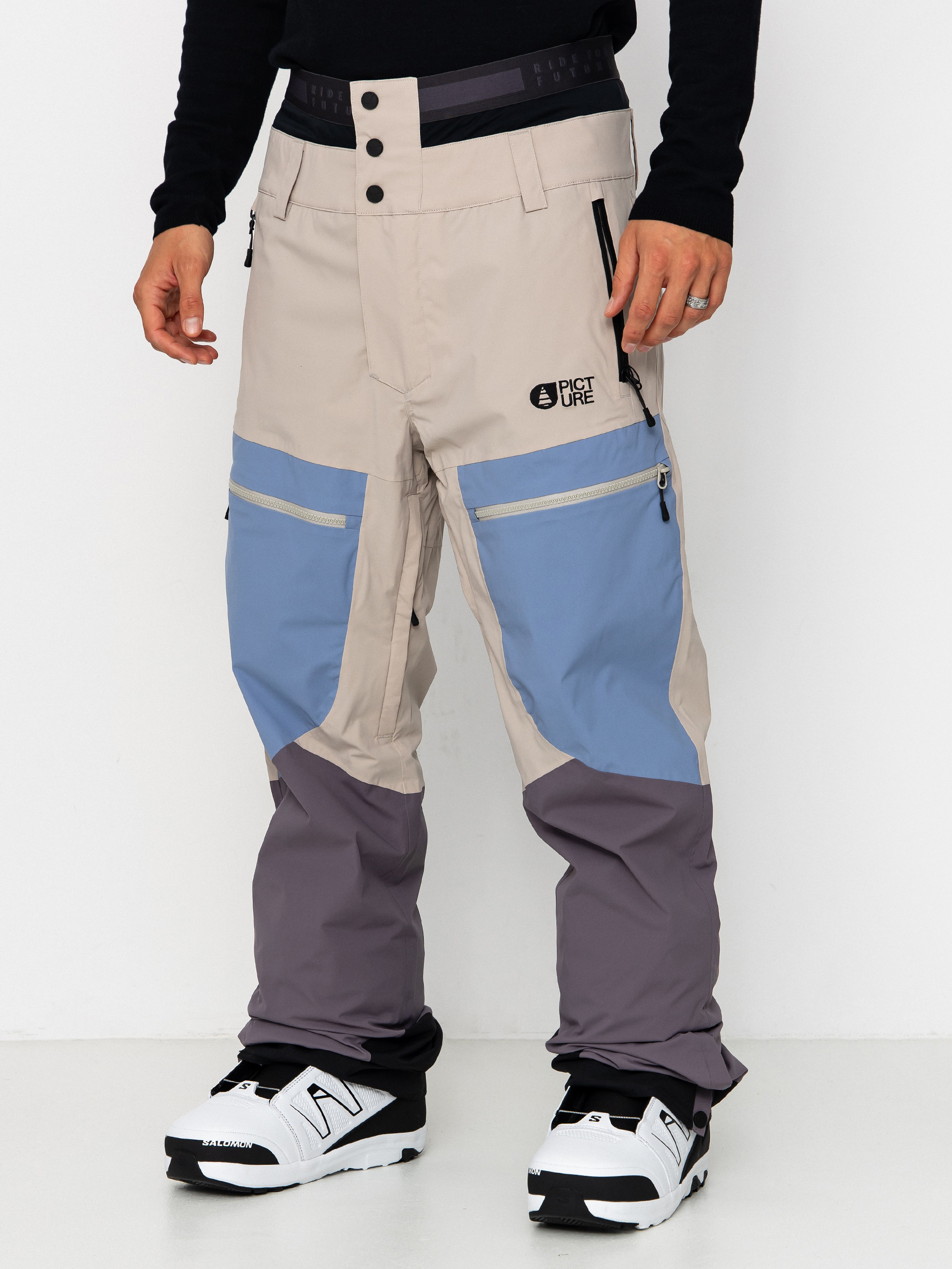 Férfi Picture Naikoon Snowboard nadrág (pure cashmere)