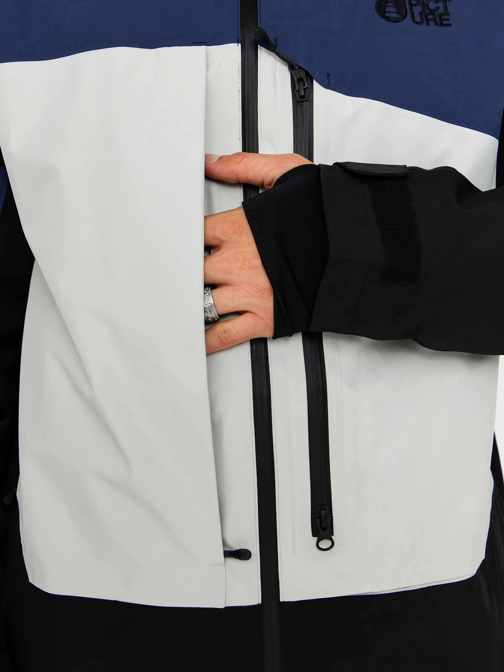 Férfi Picture Lassen Gore Tex 2L Snowboard dzseki (vapor grey)